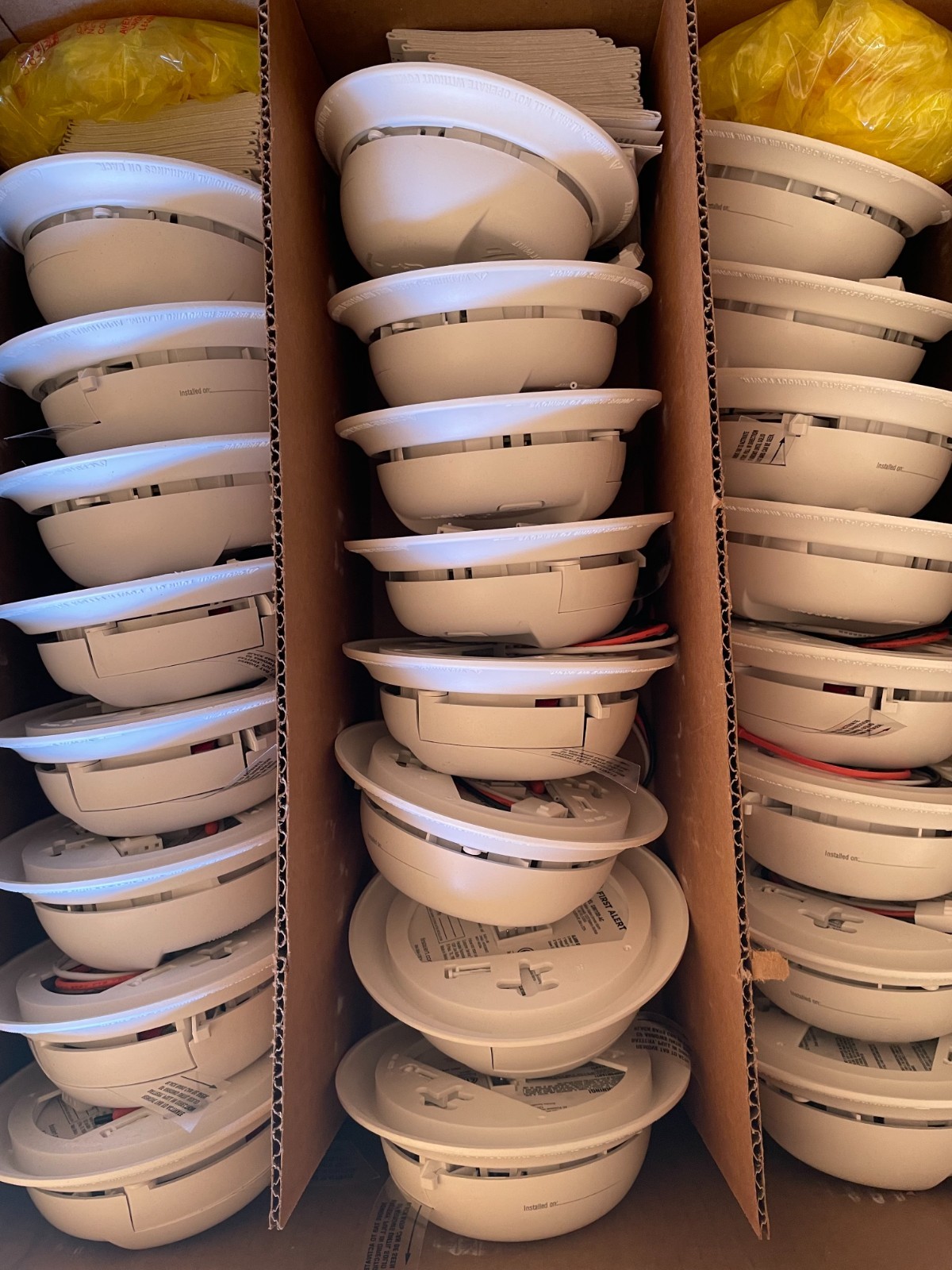 BRK SMI100-AC Hardwire Smoke Alarm W/ Battery Backup 12 Pack New