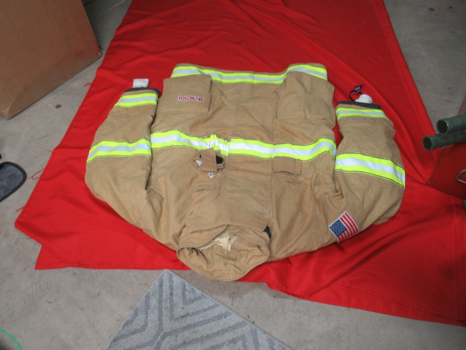 MFG 2015 GLOBE GXTREME DRD 48 +2 x 35 Firefighter JACKET COAT Turnout Bunker