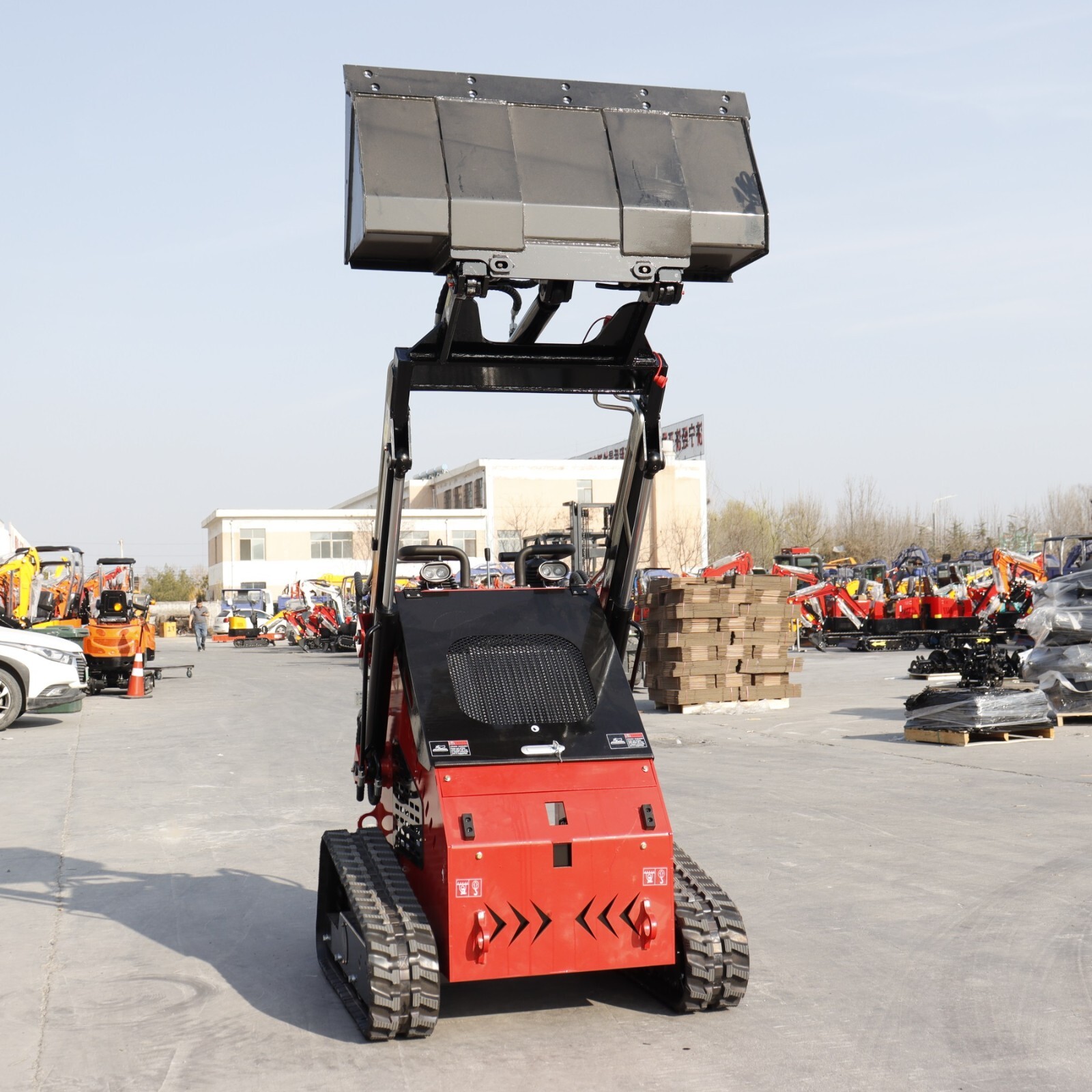 FREE SHIPPING 2025 Mini Skid Steer Loader 13.5HP EPA B&S Petrol Engine USA STOCK