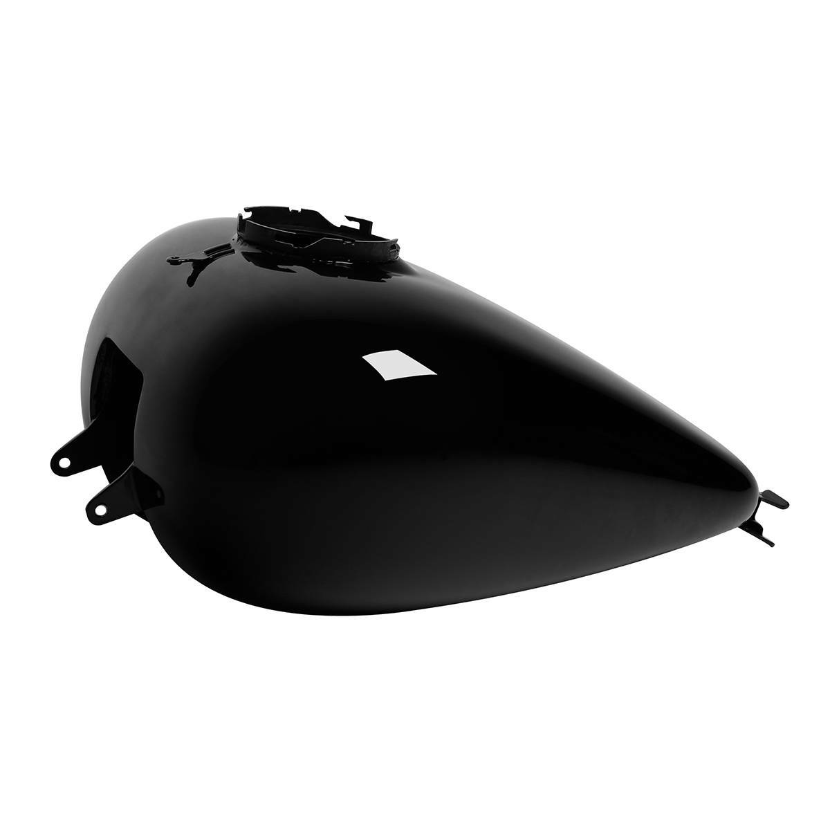 Vivid Black 6 gallon Fuel Gas Tank Fit For Harley Electra Road Glide 2008-2023