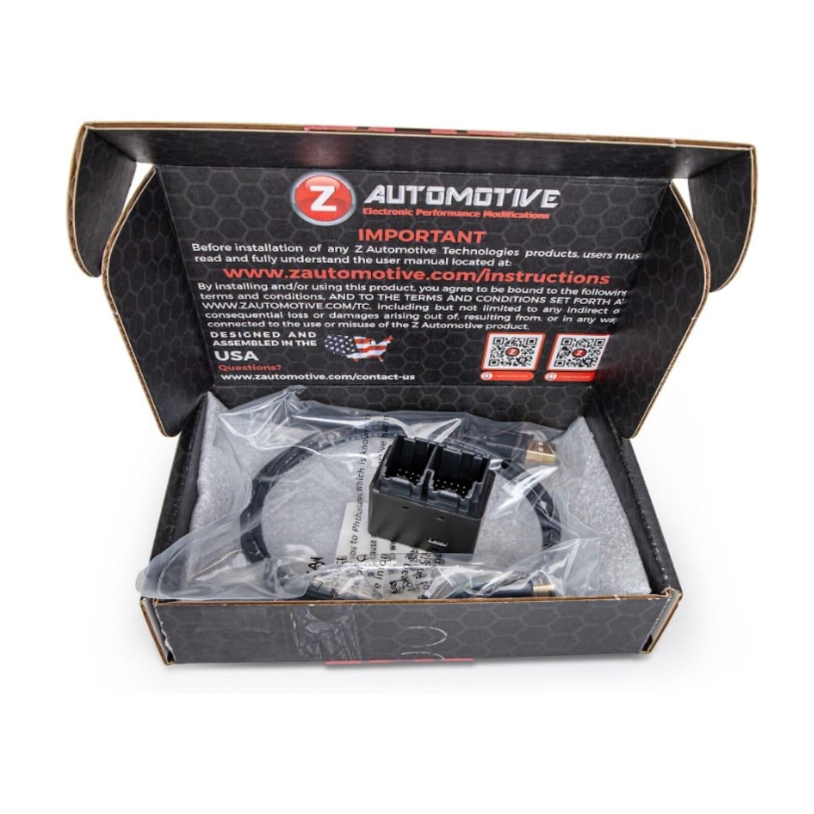 Z Automotive OBD2 Plug-In Tazer JL Mini Module for Wrangler JL 4XE Gladiator JT