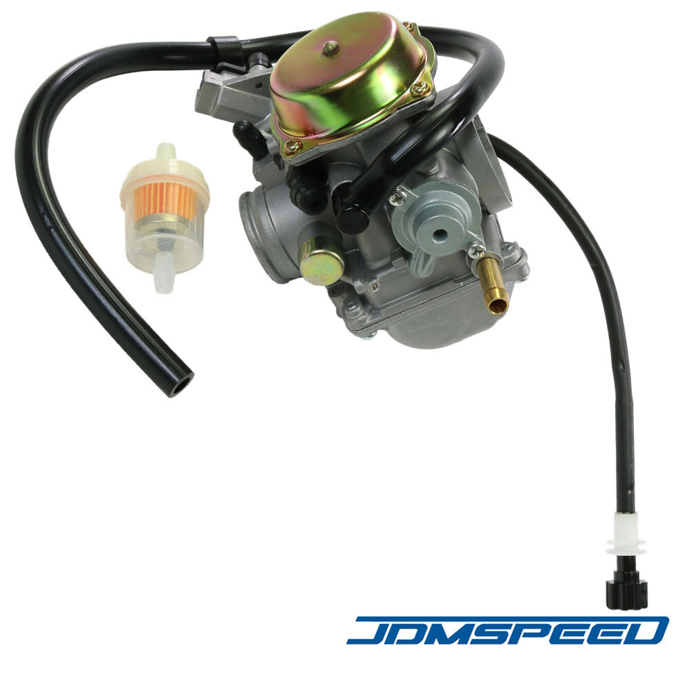 Carburetor For 2002-07 Suzuki Eiger 400 LTF400 Engine Assembly with Manual Choke