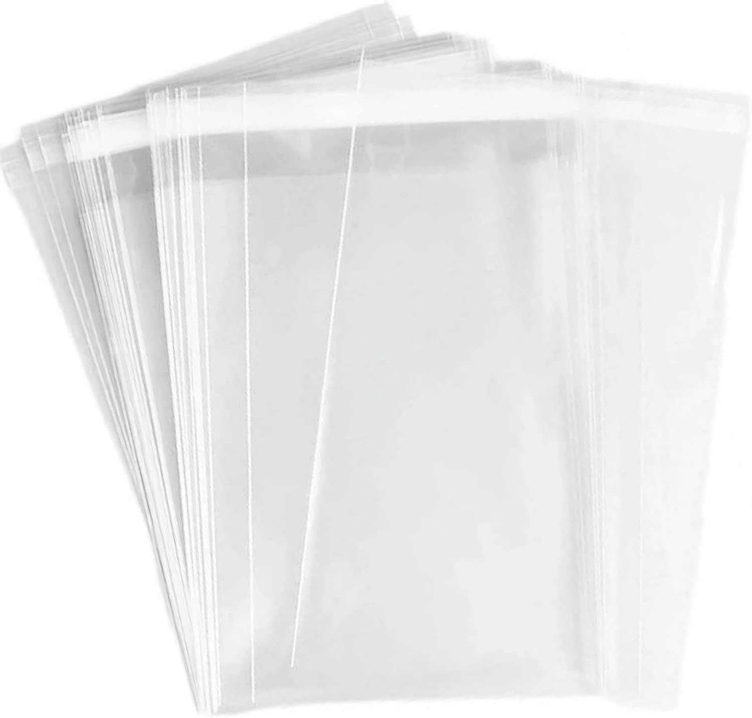 4-1/2 x 6-1/2 Inch Clear Cellophane Cello Bags-Fits A4 Envelope 4X6 Prints Photo