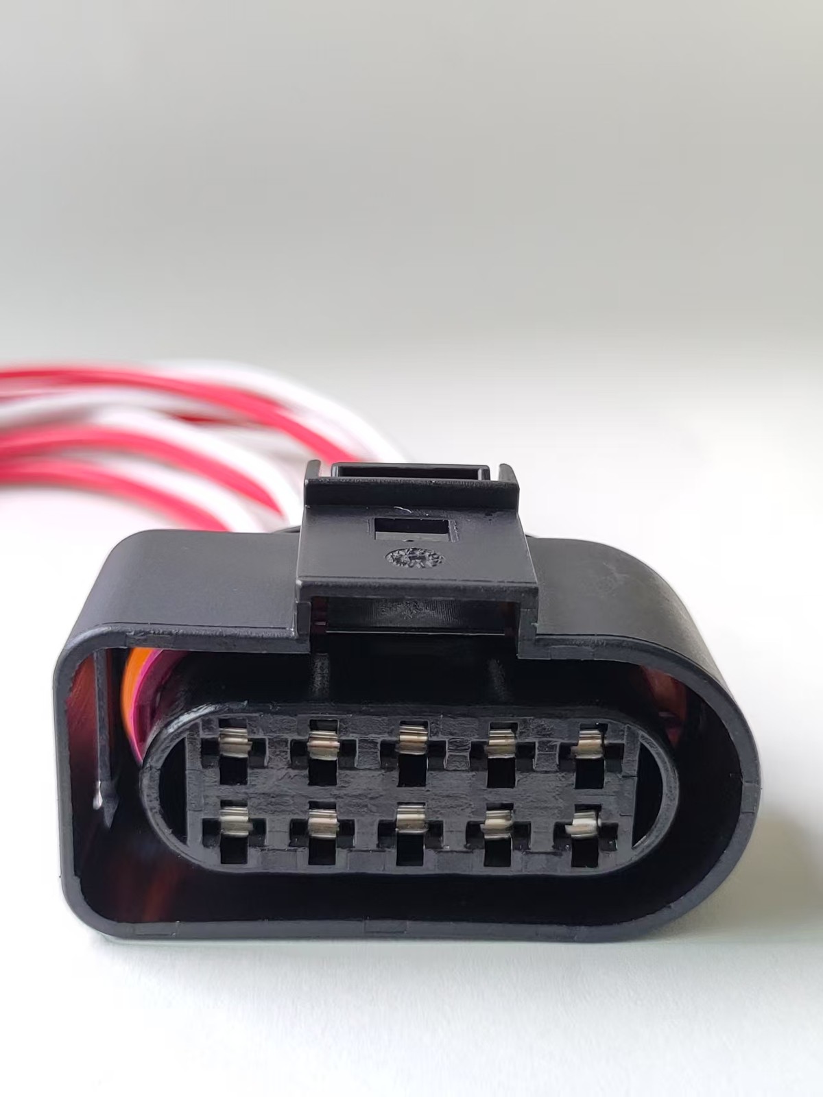 10-Way Headlight Headlamp Connector Pigtail For 08-21 VW Volkswagen Jetta Tiguan