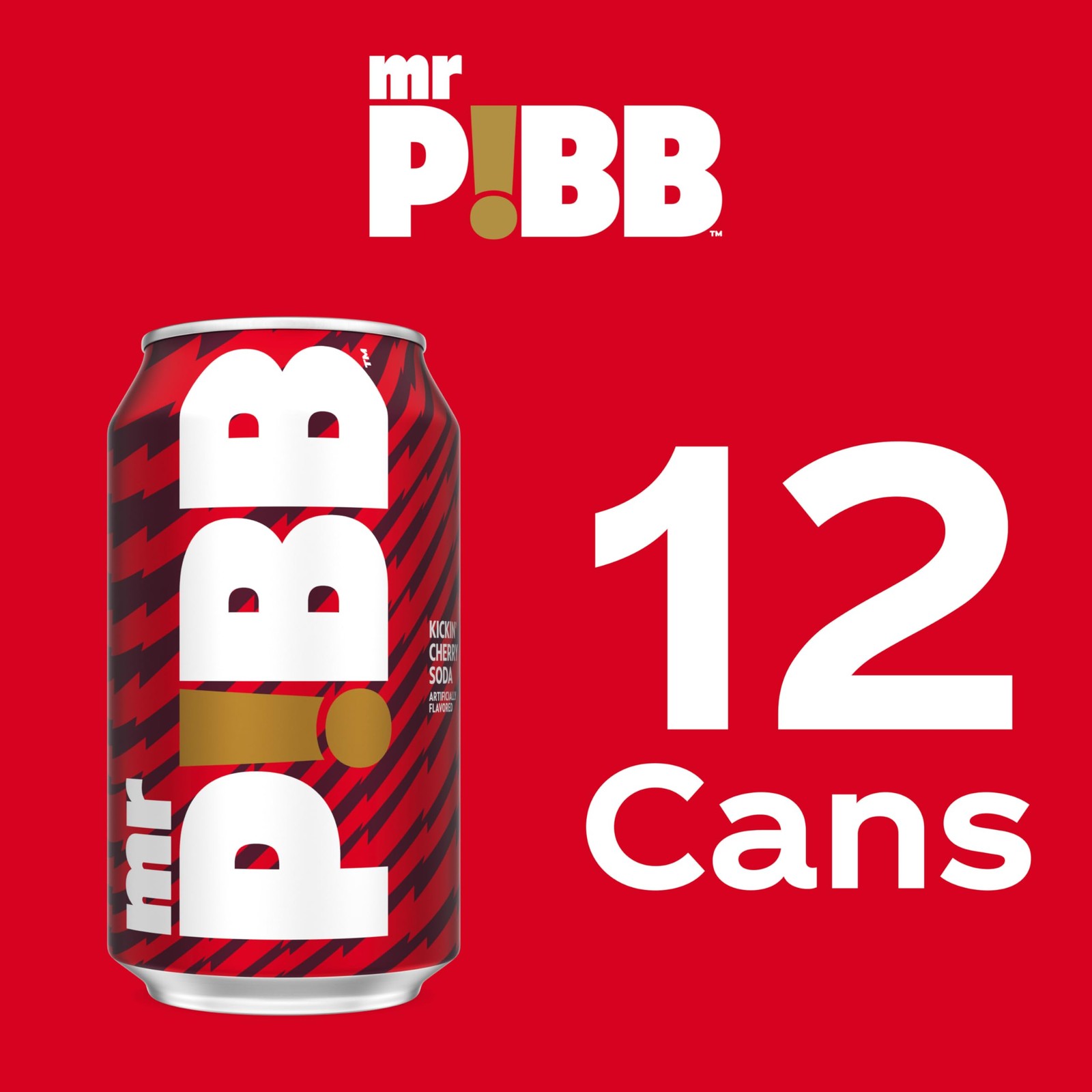 Mr. Pibb Fridge Pack Cans, 12 fl oz, 12 Pack