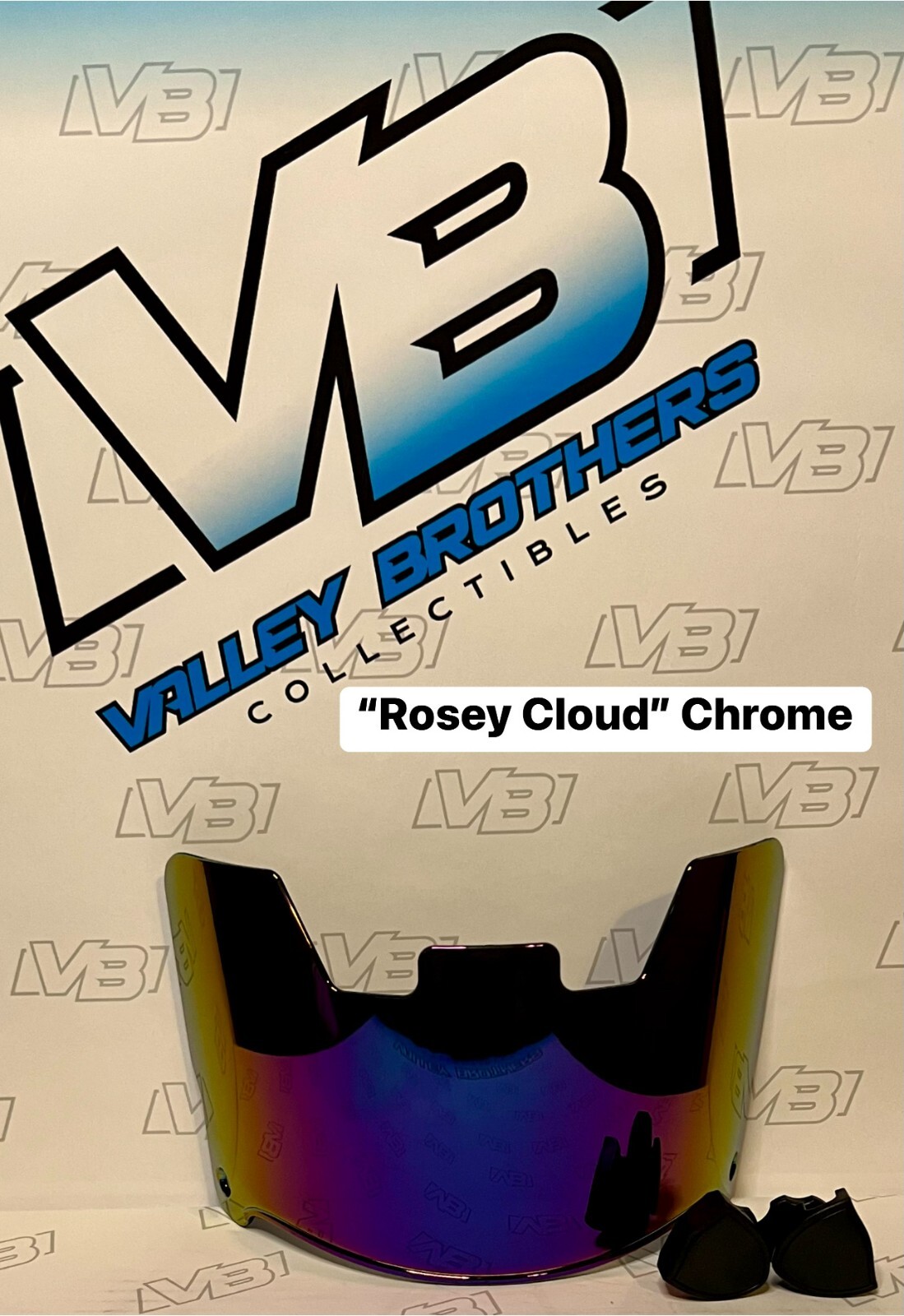 Full-Size Football Visor with Clips