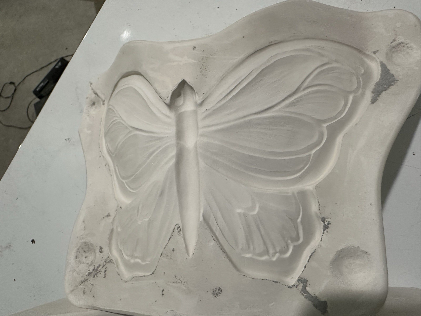 Vintage Gare Inc 1997 Medium Garden Butterfly 3278 Ceramic Slip Mold