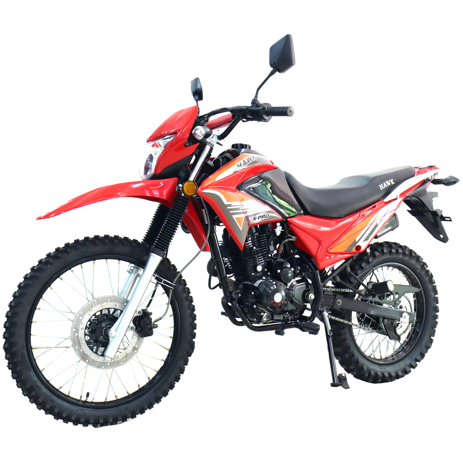 X-PRO Hawk 250 Dirt Bike Dual Sports Enduro Street Bike Motorcycle Free Shipping