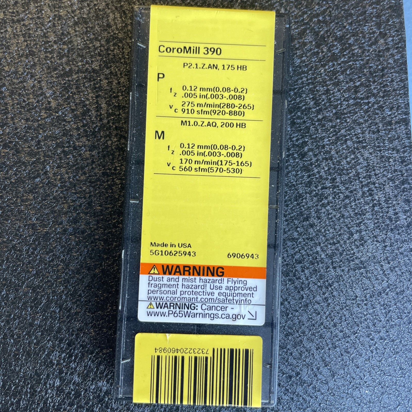 Sandvik Coromant R390-11 T3 08M-PM 1130 Carbide Milling Inserts (Box of 10)