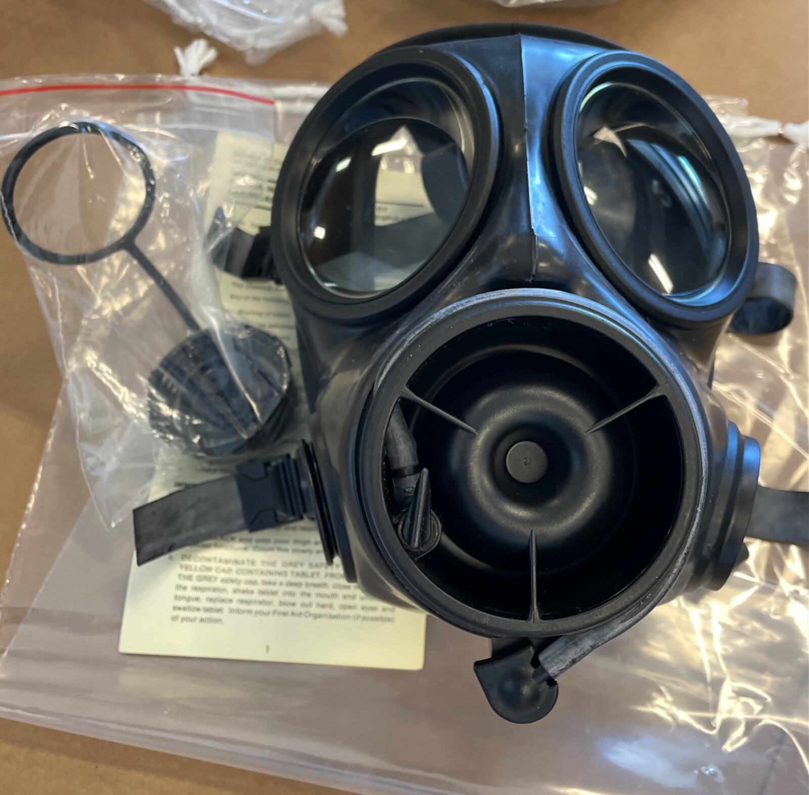 AVON S10 Gas Mask NEW Original British Military Size #2