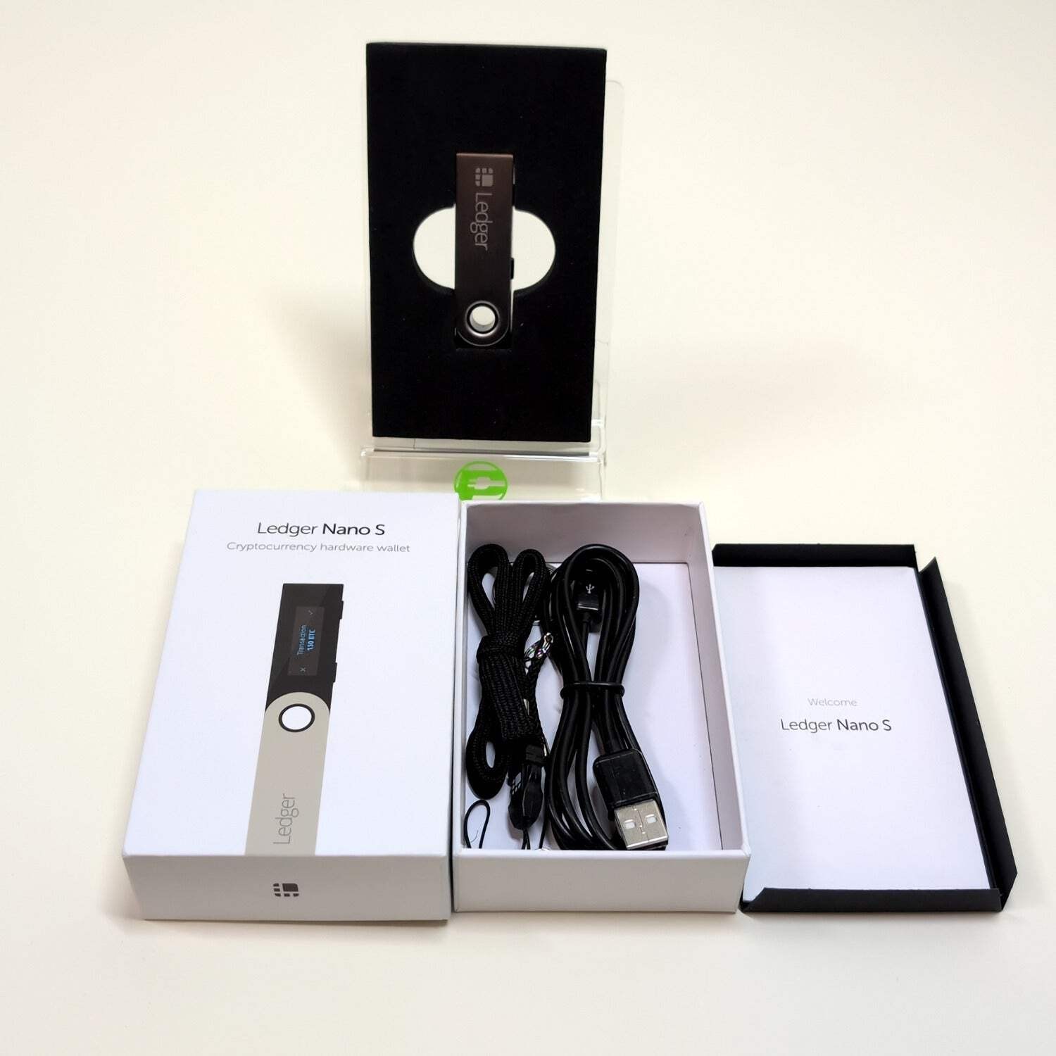 New Ledger Nano S Cryptocurrency Hardware Wallet