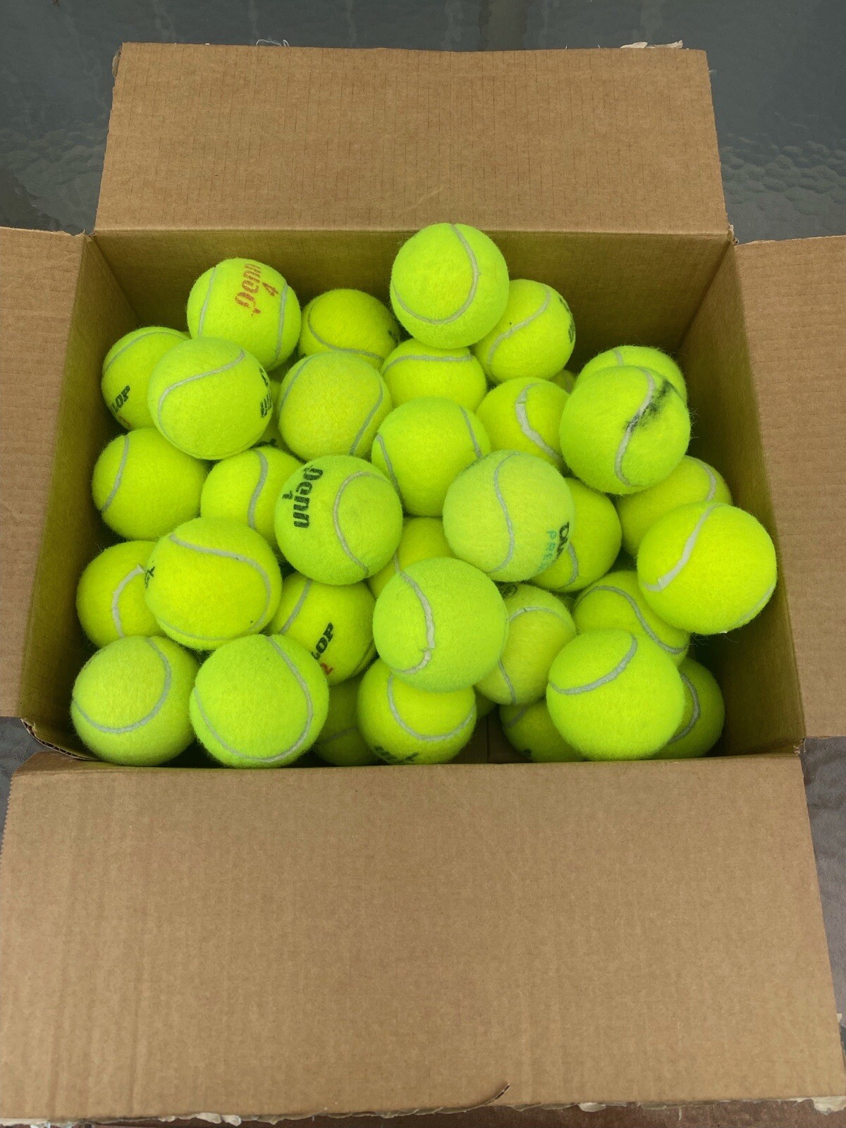 50 A Grade ! Used Tennis Balls - Free Shipping - NO Ship Alaska Hawaii,P Rico