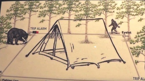 2.. 500 Total Feet Snare Trip Wire Green 26 Gauge Trip Alarm Camping Garden Bean