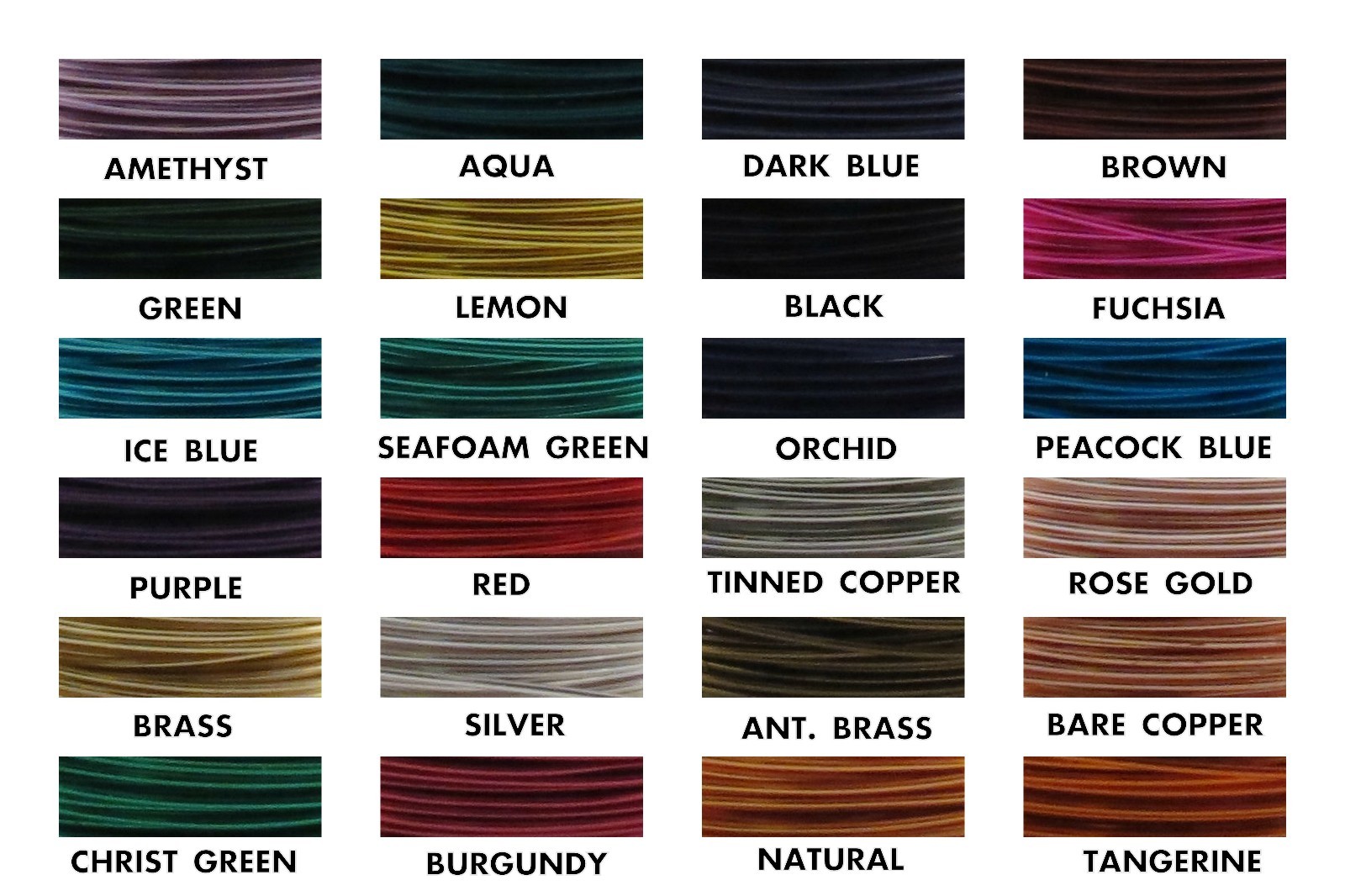 ARTISTIC WIRE Round Copper Craft REGULAR Spool 30 colors