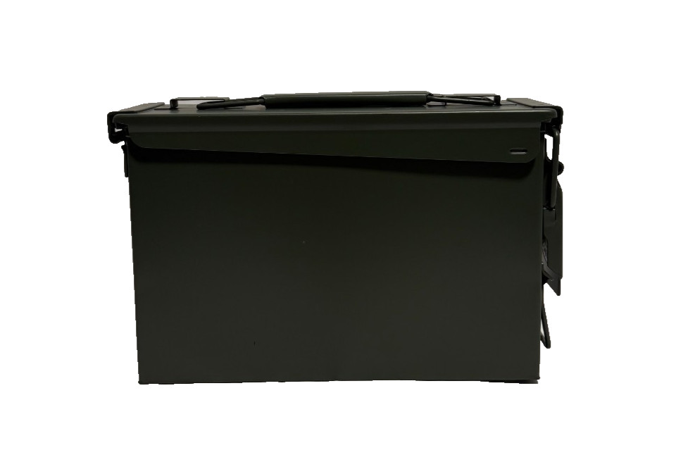 BRAND NEW Green Metal Ammo Can Container Waterproof Storage Box Steel 9"x3"x5.8"