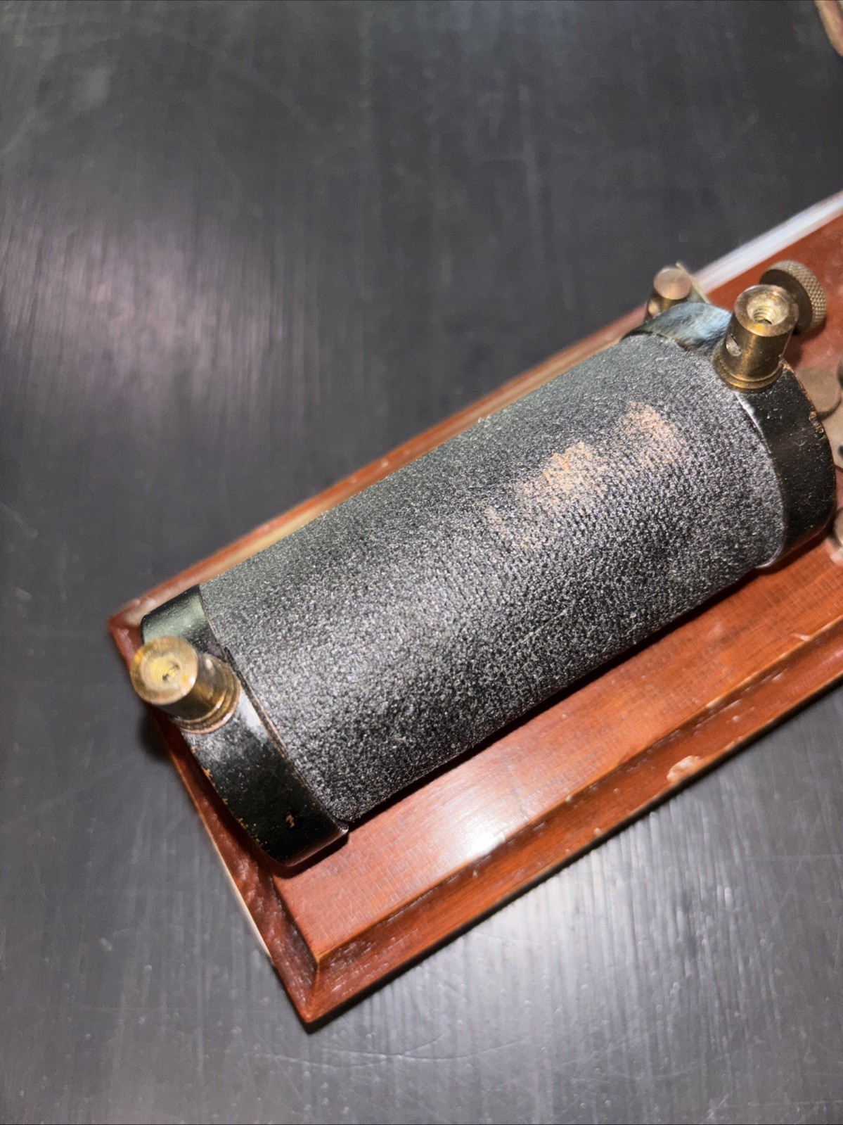 antique Cenco INDUCTION spark COIL vintage Science Lab RUHMKORFF old