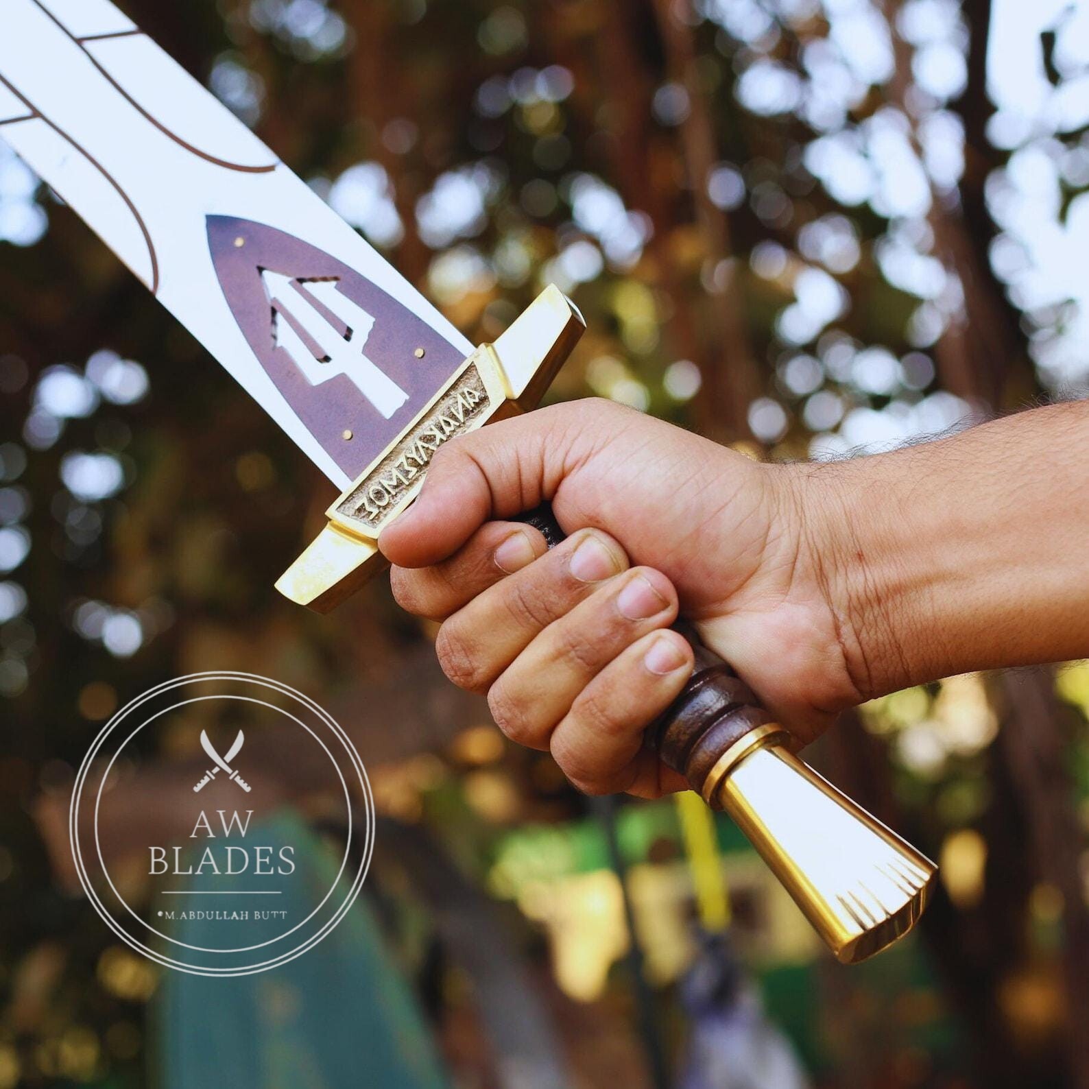 Handmade Riptide Sword Replica Percy Jackson Cosplay, Greek Mythology Gift