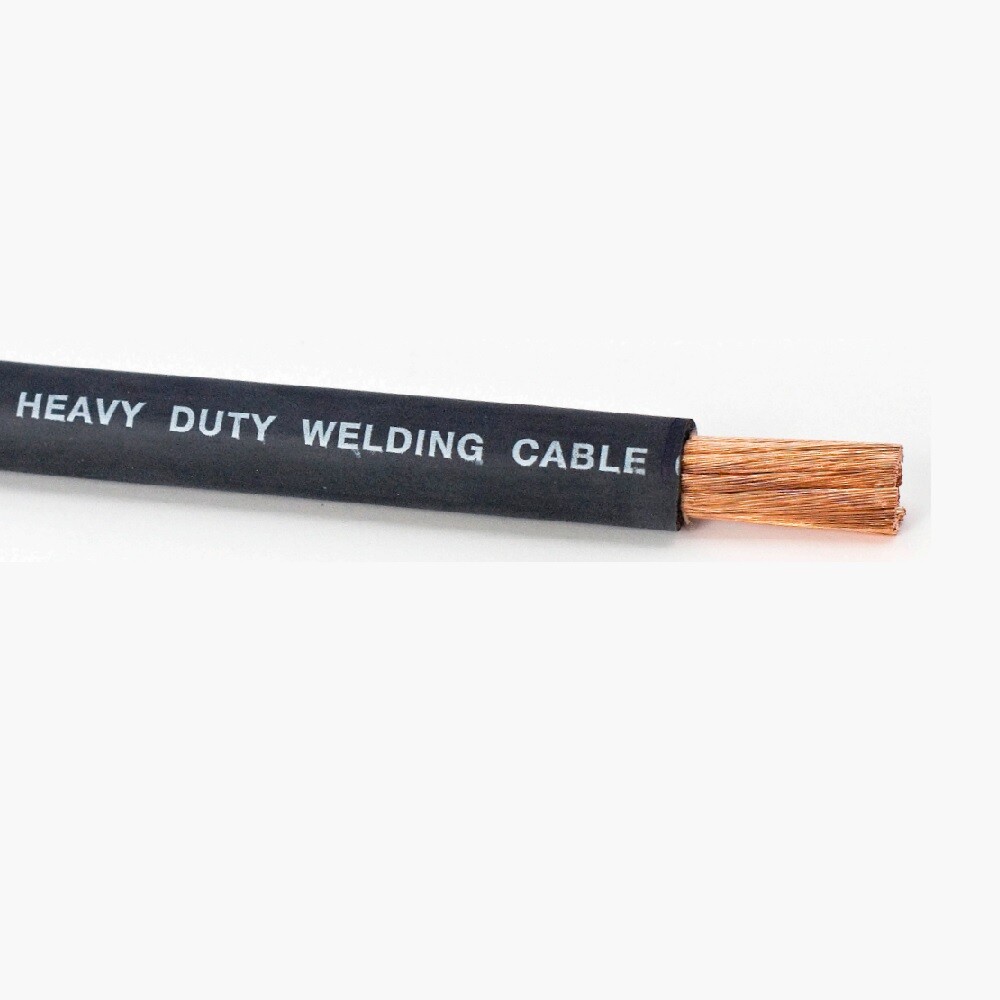WeldingCity® 2-AWG USA-made Heavy Duty Flexible EPDM Jacket Welding Cable Orange