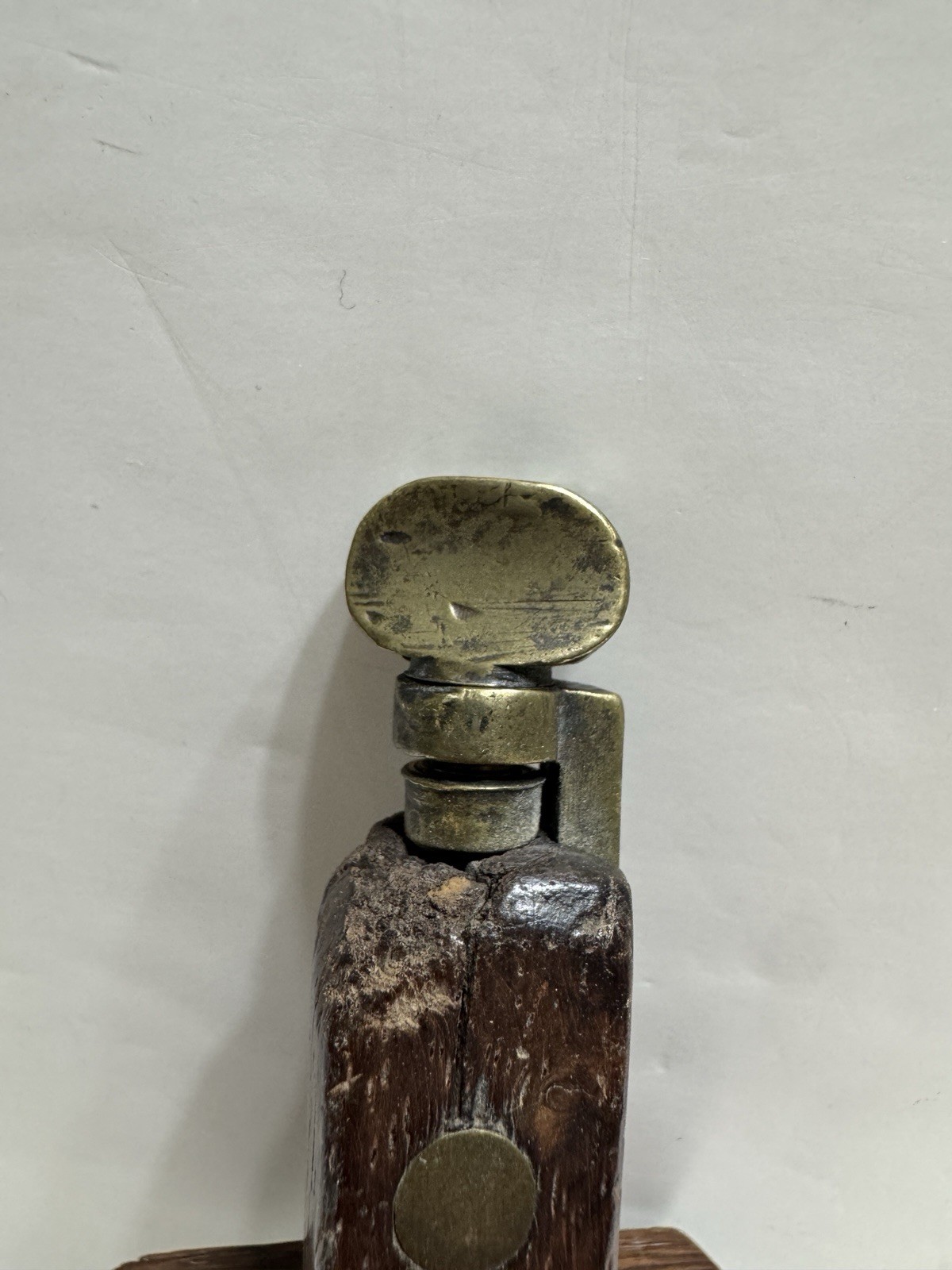 Adjustable Vintage Rosewood & Brass Combination Mortice & Marking Gauge Antique