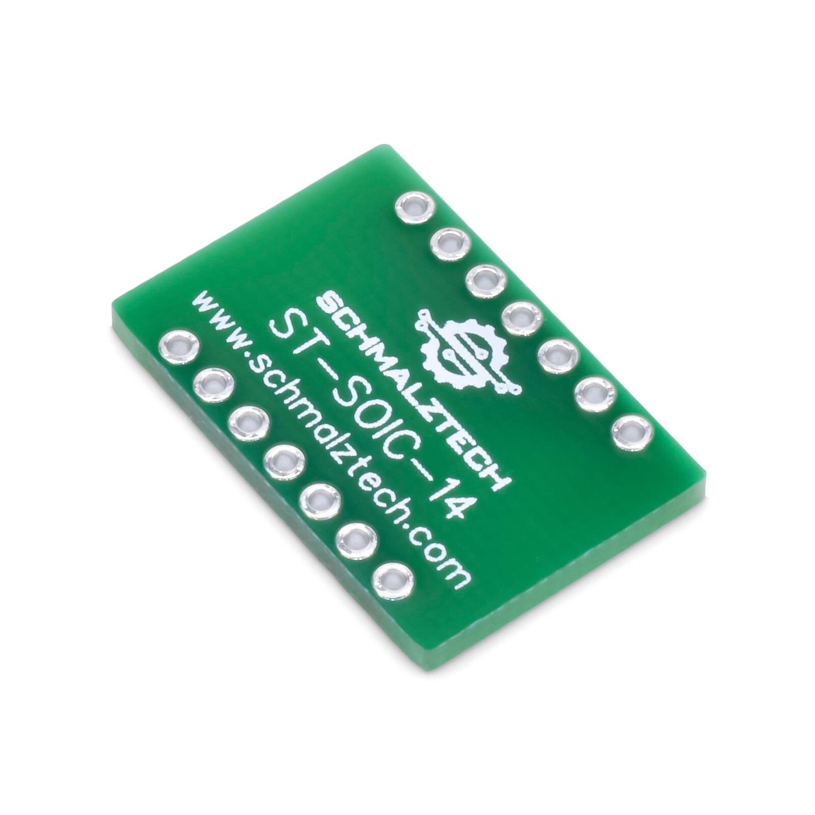 SOIC-14 / SOP14 SMD to DIP Adapter, PCB Breadboard Adapter ST-SOIC-14, 5 Pieces