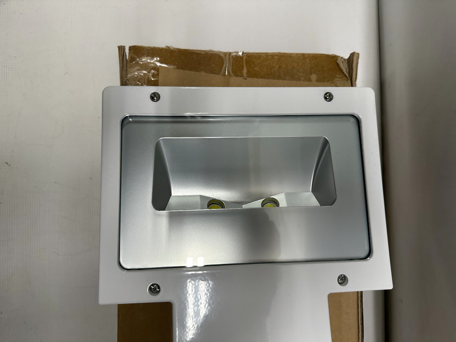 2 QTY Rab Lighting Aluminum Ceiling Light White 52W 120 to 277v 5100K 5519lm