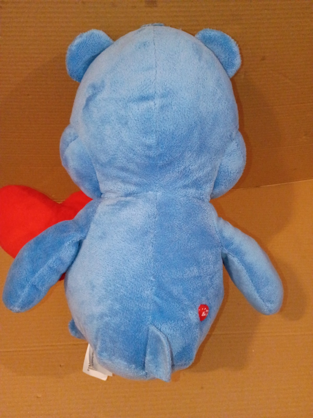 Care Bears 2015 Retired Valentine's Grumpy Bear Love Stinks Very Rare 12" Plush.