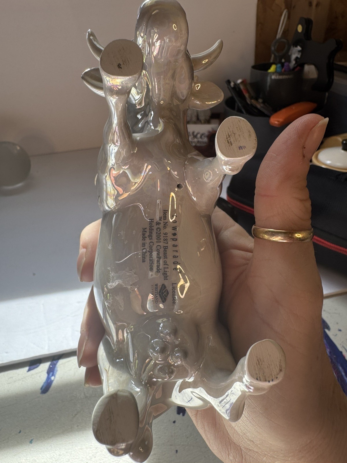 Cow Parade Lot Of 3 Figures *READ DESCRIPTION* Beautiful