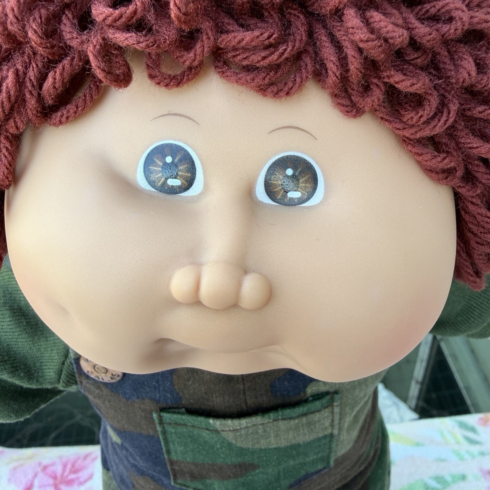 1986 Cabbage Patch Kids HM14 KT Factory Auburn Hair Brown Eyes Gorgeous Boy!🤎