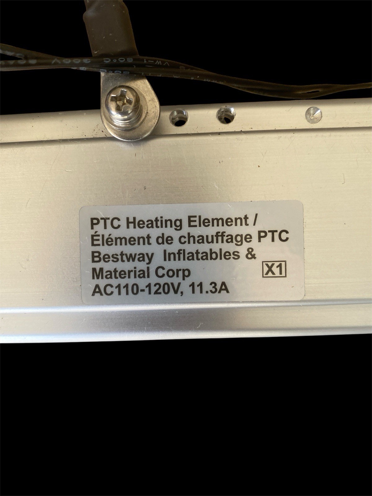 BESTWAY COLEMAN SALUSPA S100105/S100205 PTC HEATING ELEMENT PUMP REPLACEMENT