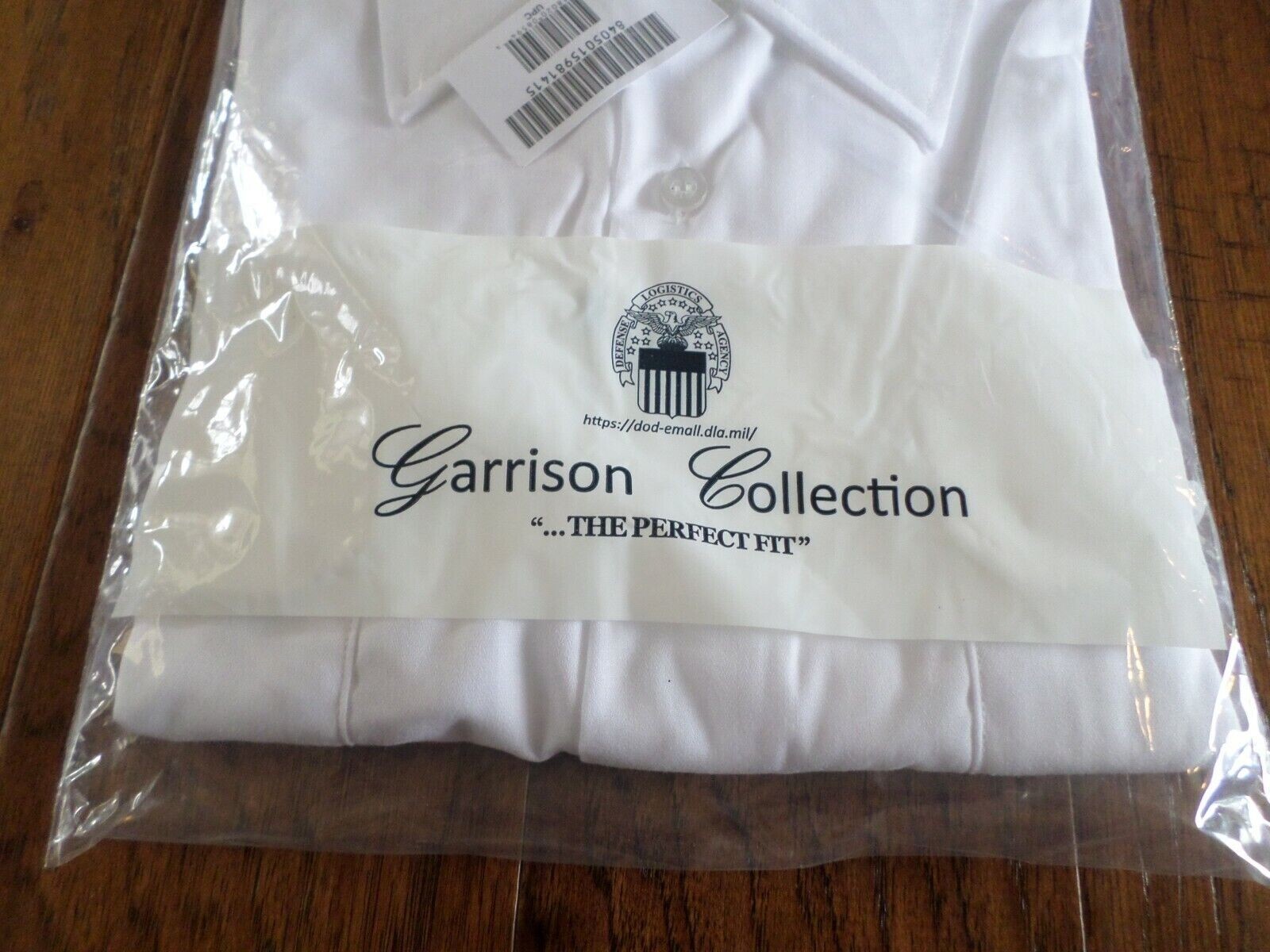 U.S MILITARY ISSUE ARMY MEN'S WHITE DRESS SHIRT SHORT SLEEVE LARGE SIZE 17 NEW