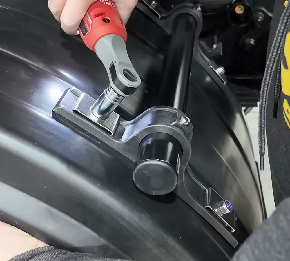 (2 Pack) Smooth Poly Fender for Trucks with 19.5" or larger dual rear wheels