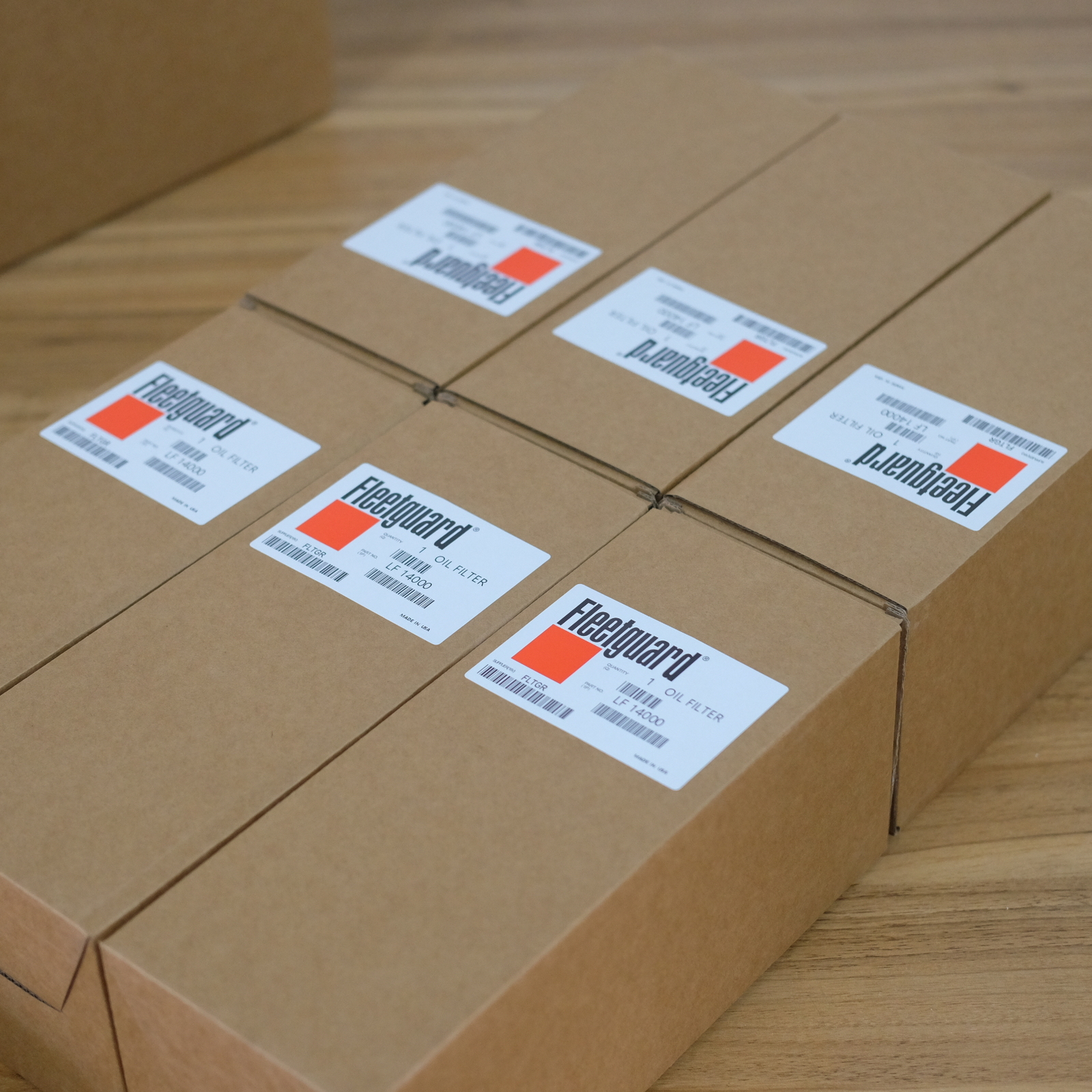 6 Pack,For Fleetguard LF14000NN Oil Filter For Cummins ISX 4367100 USA