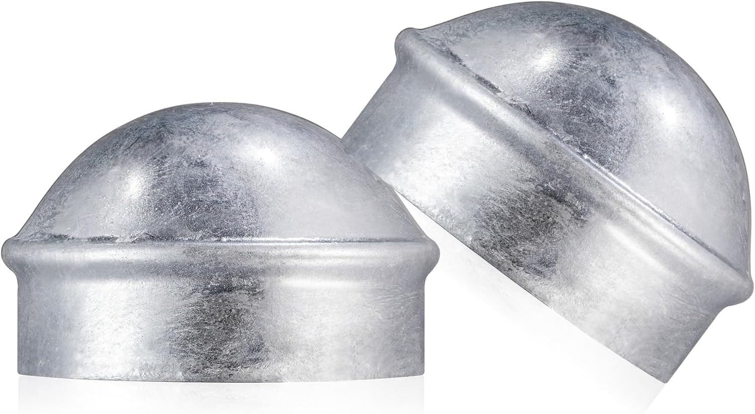 Chain Link Fence Post Caps, 1-3/8In Fence Post Connecting Cap,  Galvanized Steel