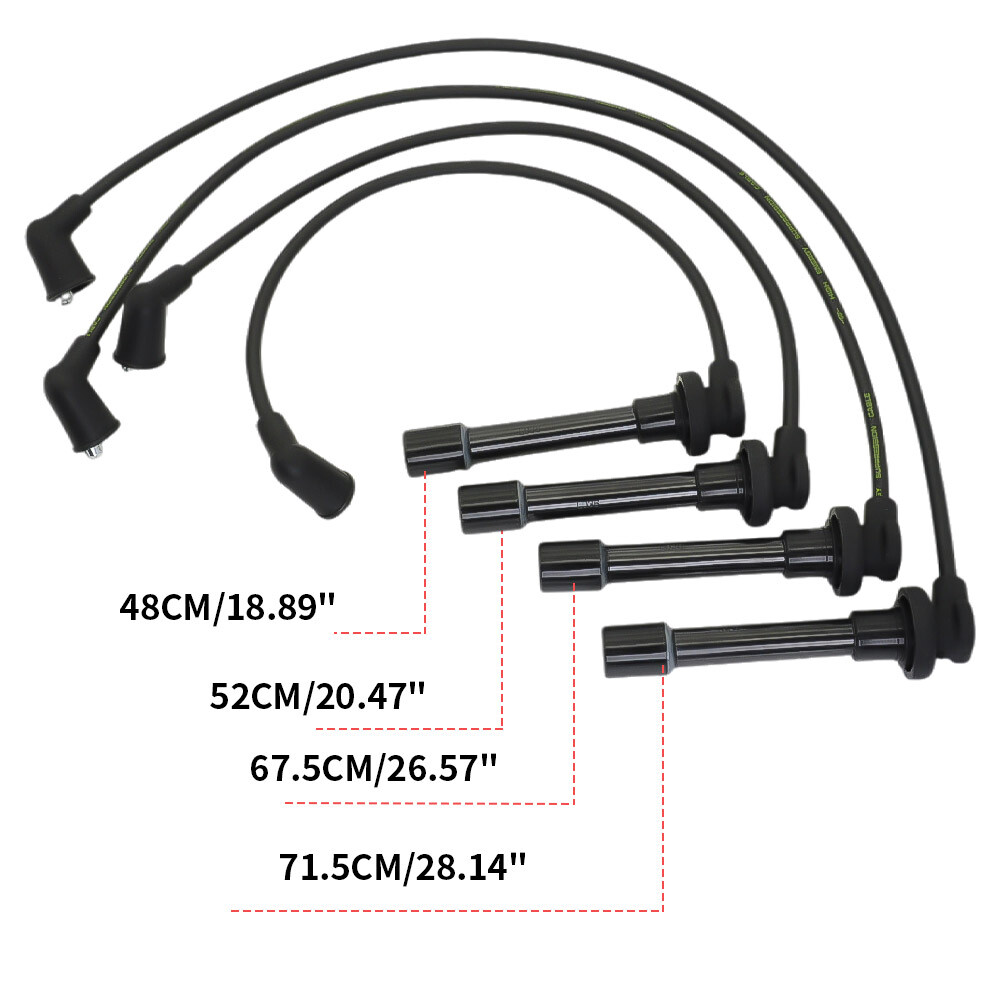 For Honda Accord EX LX Acura CL 2.3L Ignition Distributor +Spark Plug +Wireset