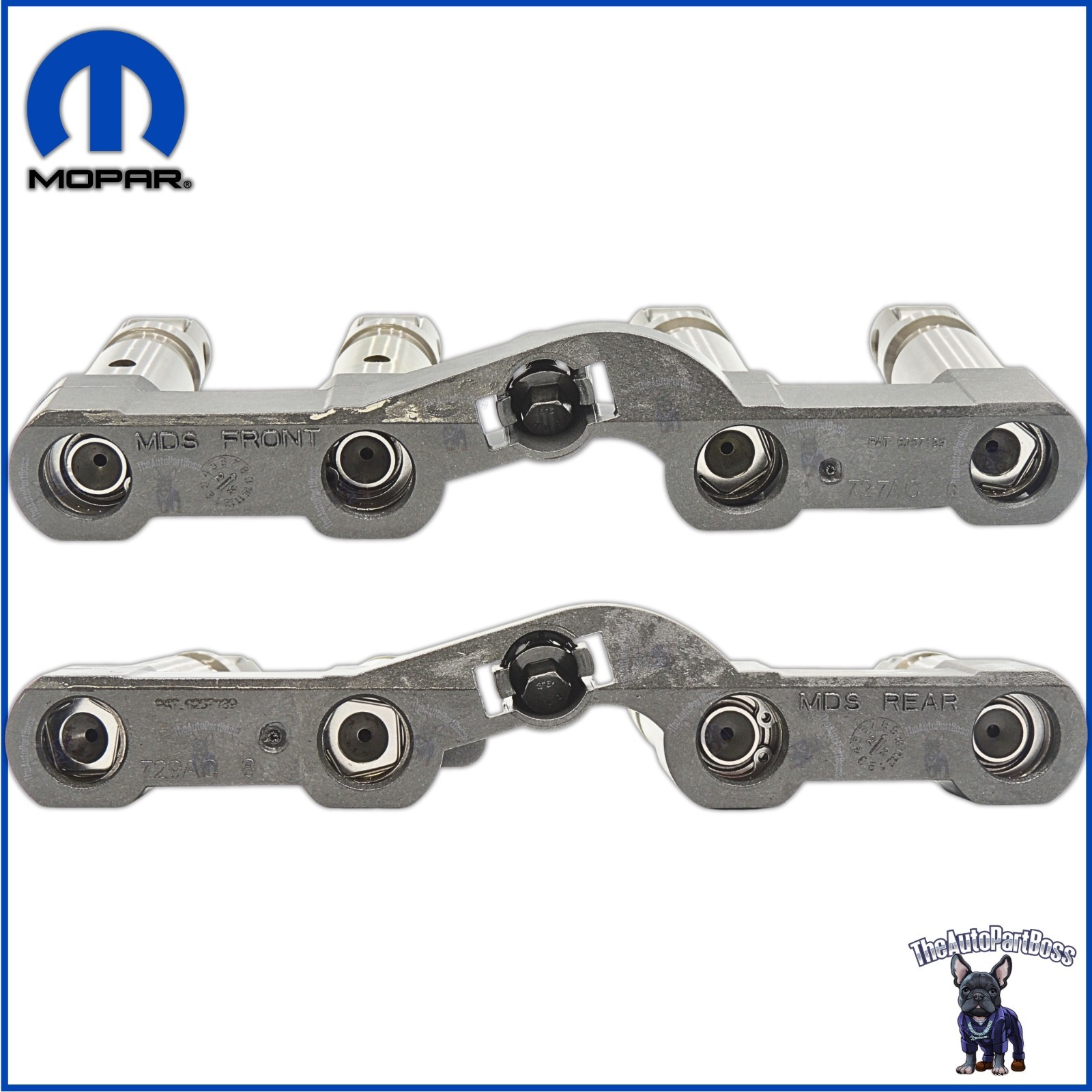 Hydraulic Lifters Complete SET Front & Back OEM Mopar 2X 5038785AD 2X 5038786AD