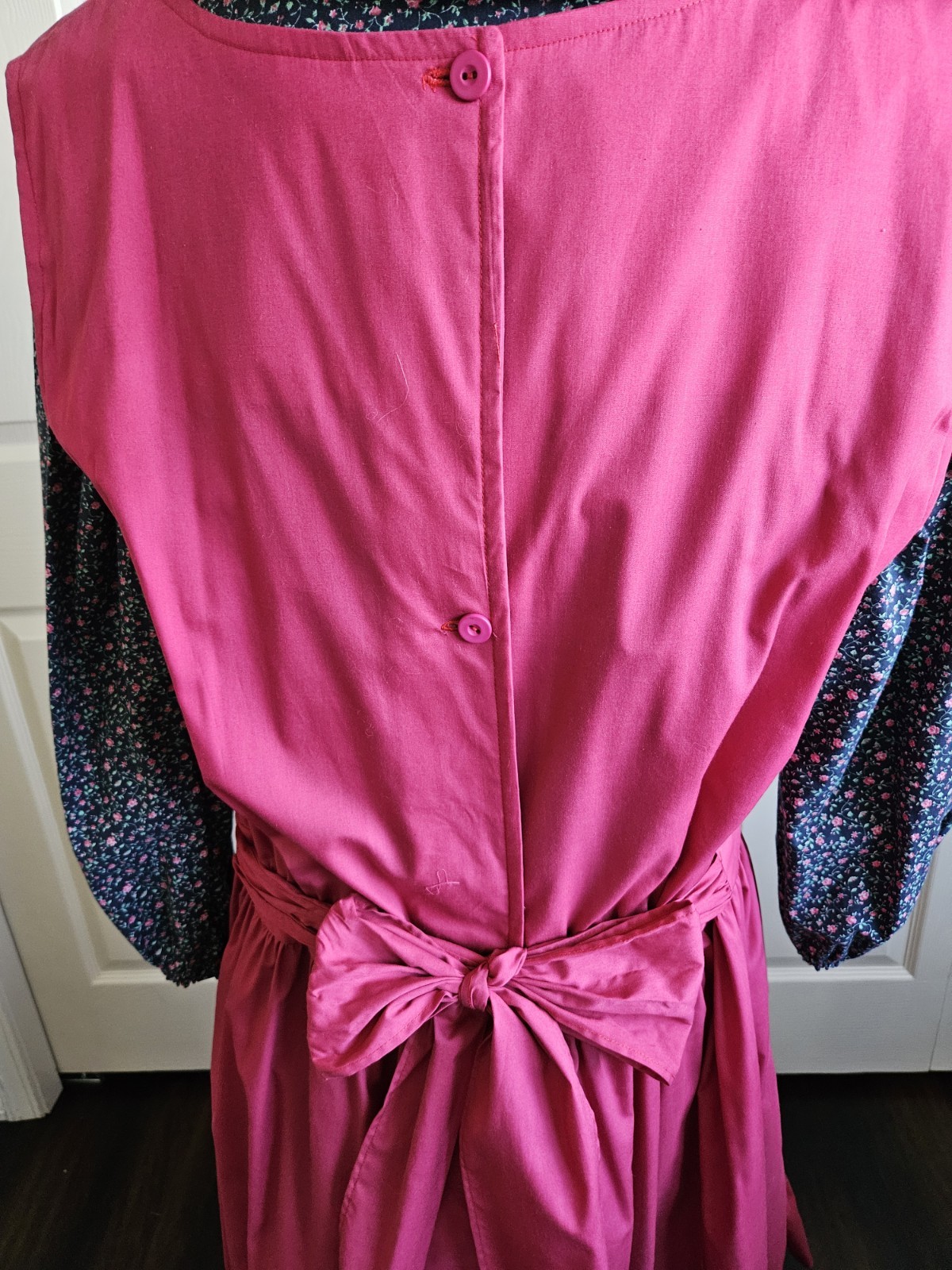 Praire dress w/ pinafore, apron, 2 pc, costume, reenactment, pioneer, civil war