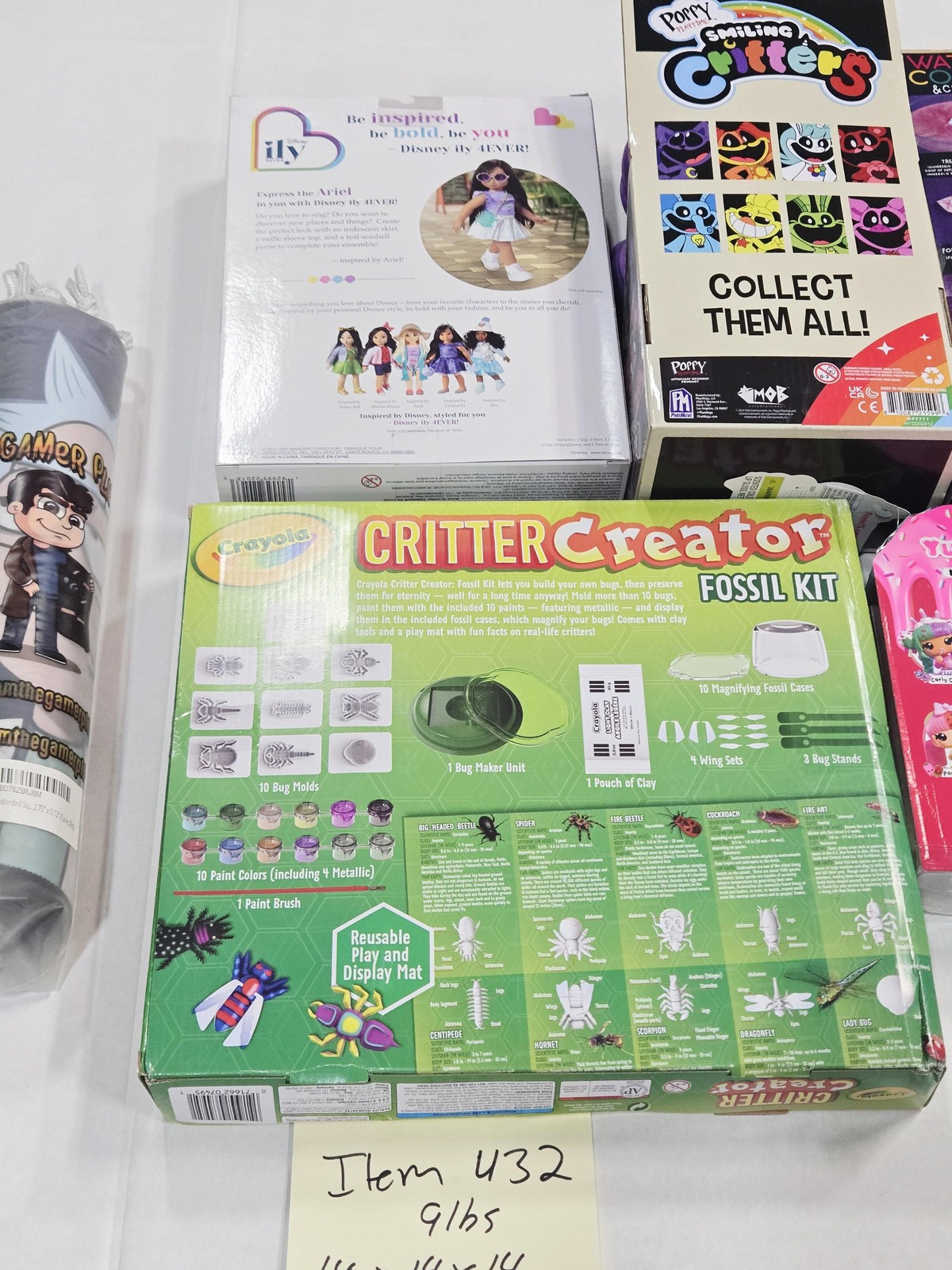 Kids Toy Bundle Crayola Critter Creator Rainbow High Doll Yummiland Lot New