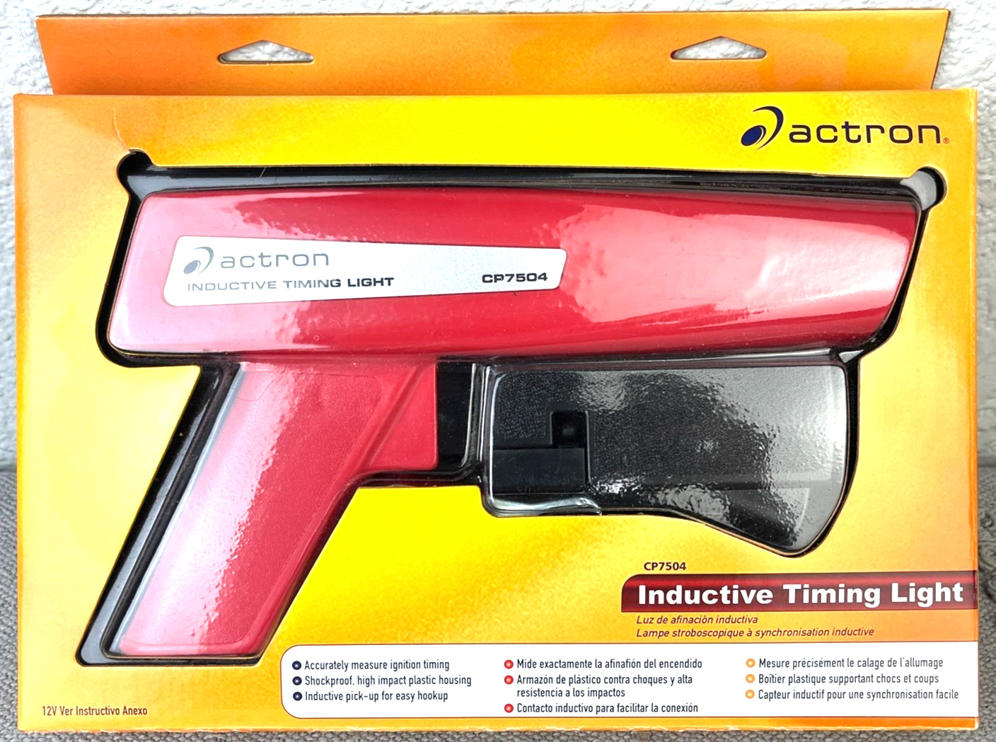 Actron Inductive Timing/Strobe Light CP7504 - Made In USA