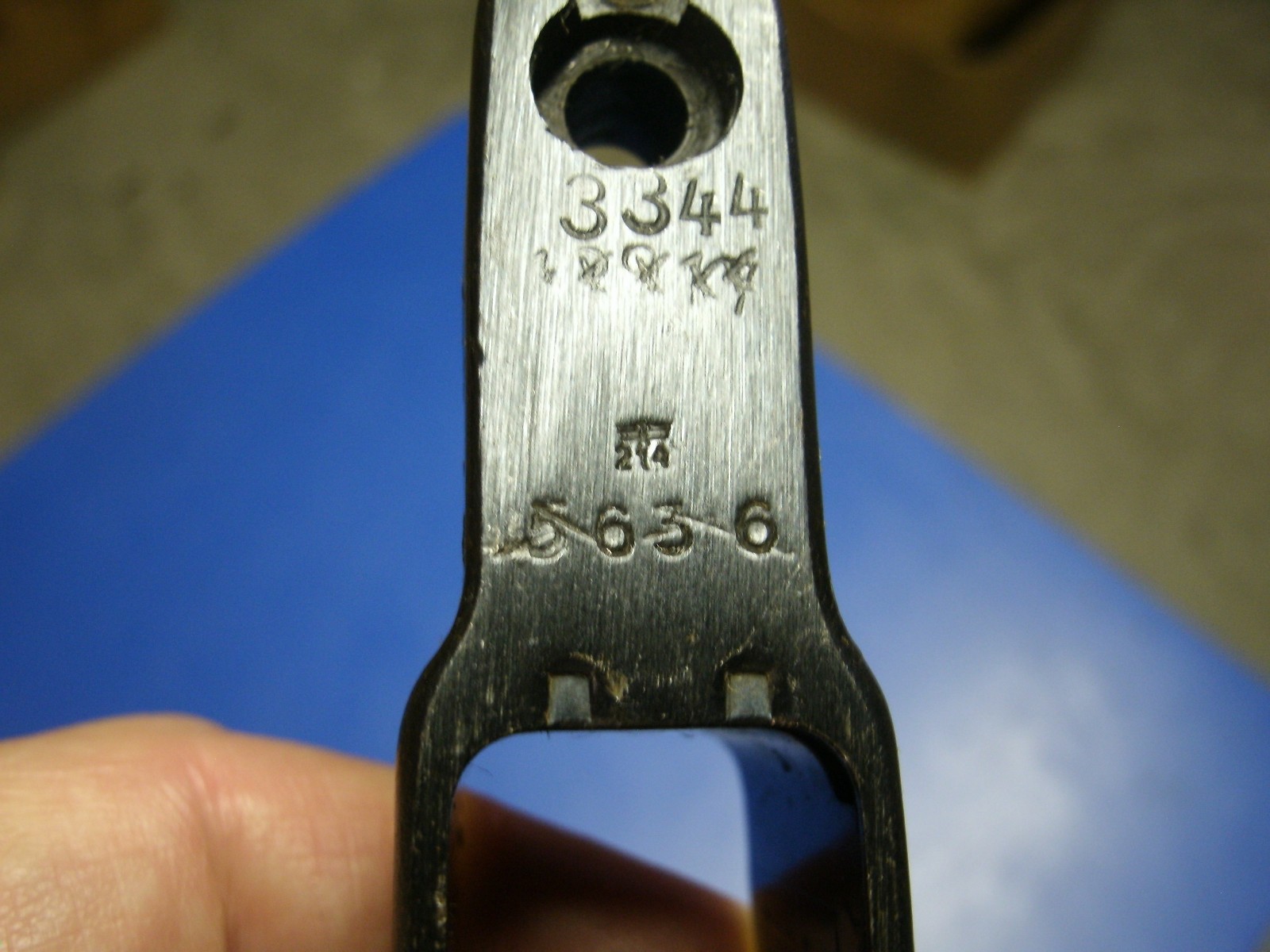 GERMAN MAUSER K98 TRIGGERGUARD MARKED WaA 214