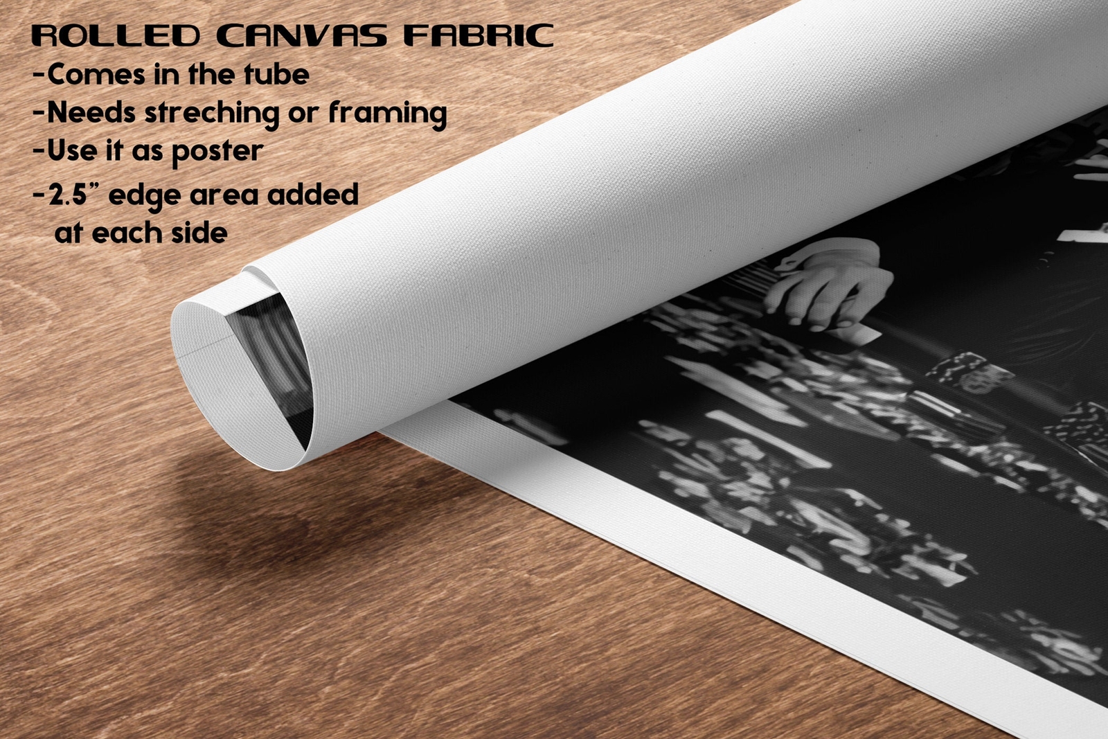 James Bond at the Poker Table Enjoying Gambling - Canvas Print