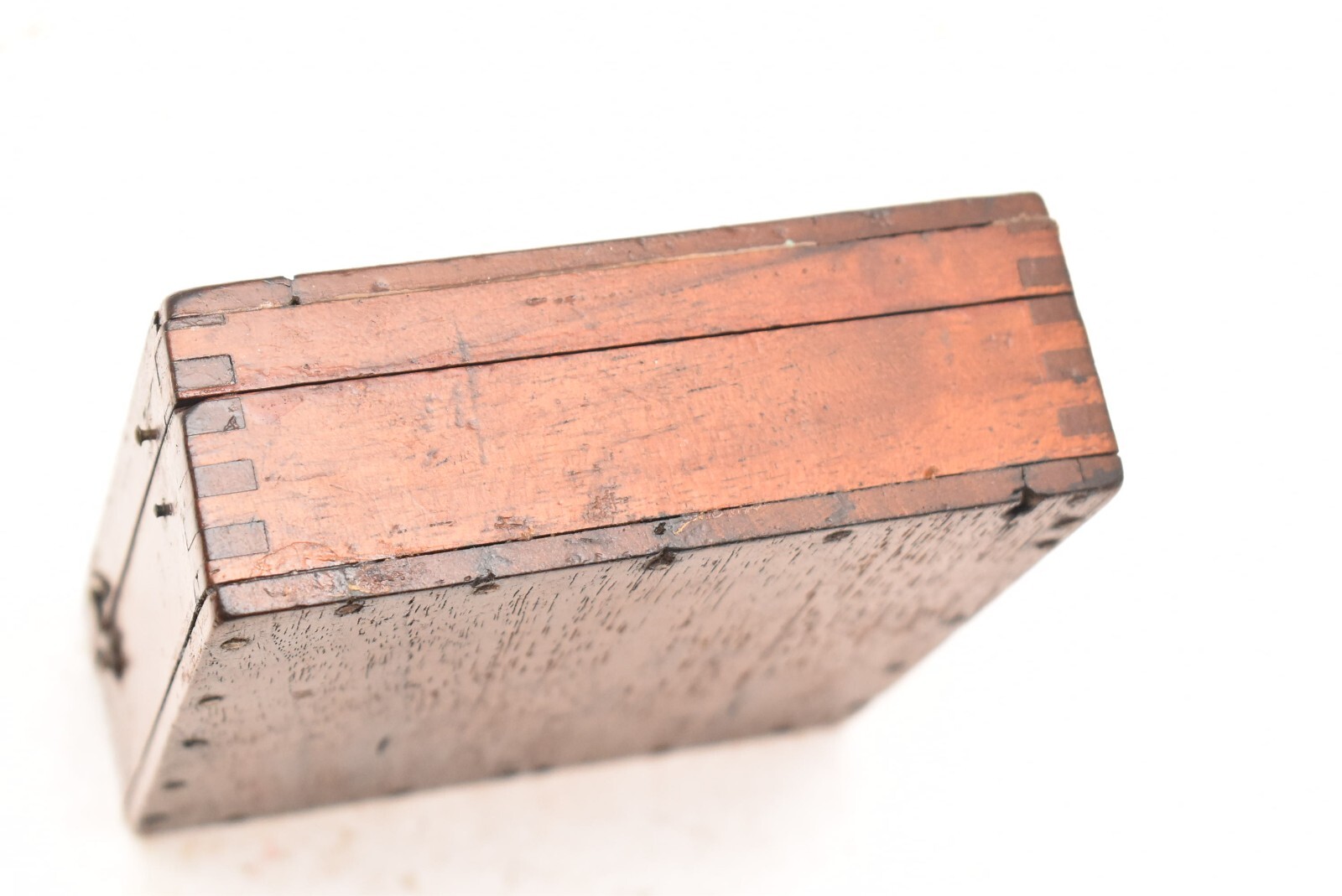 Rare! Antique 1900's Brass Surveying Surveyor's Sight Compass W/ Original Box