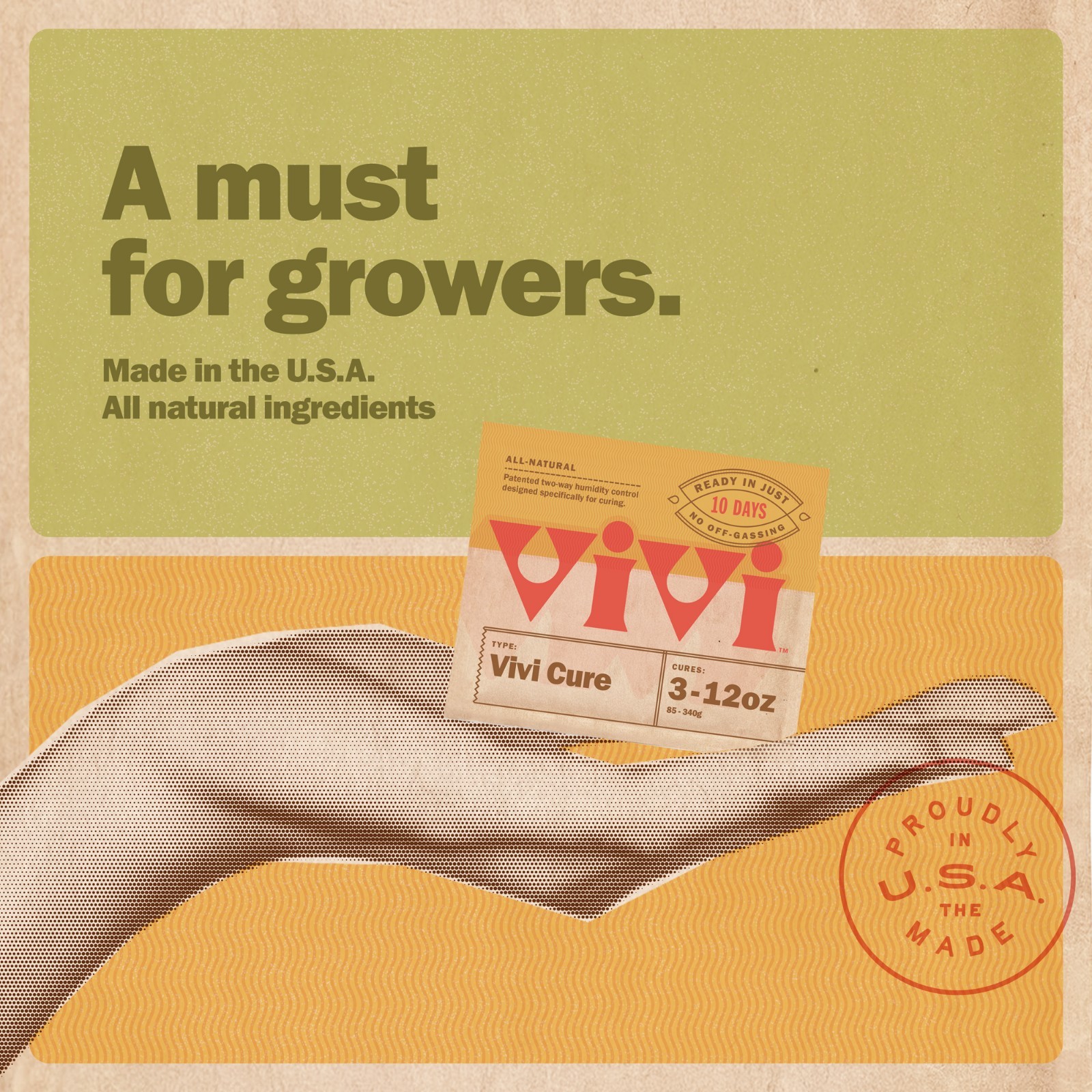 Vivi Humidity Control Packs 4-Pack for Airtight Containers, Ready in 10 Days