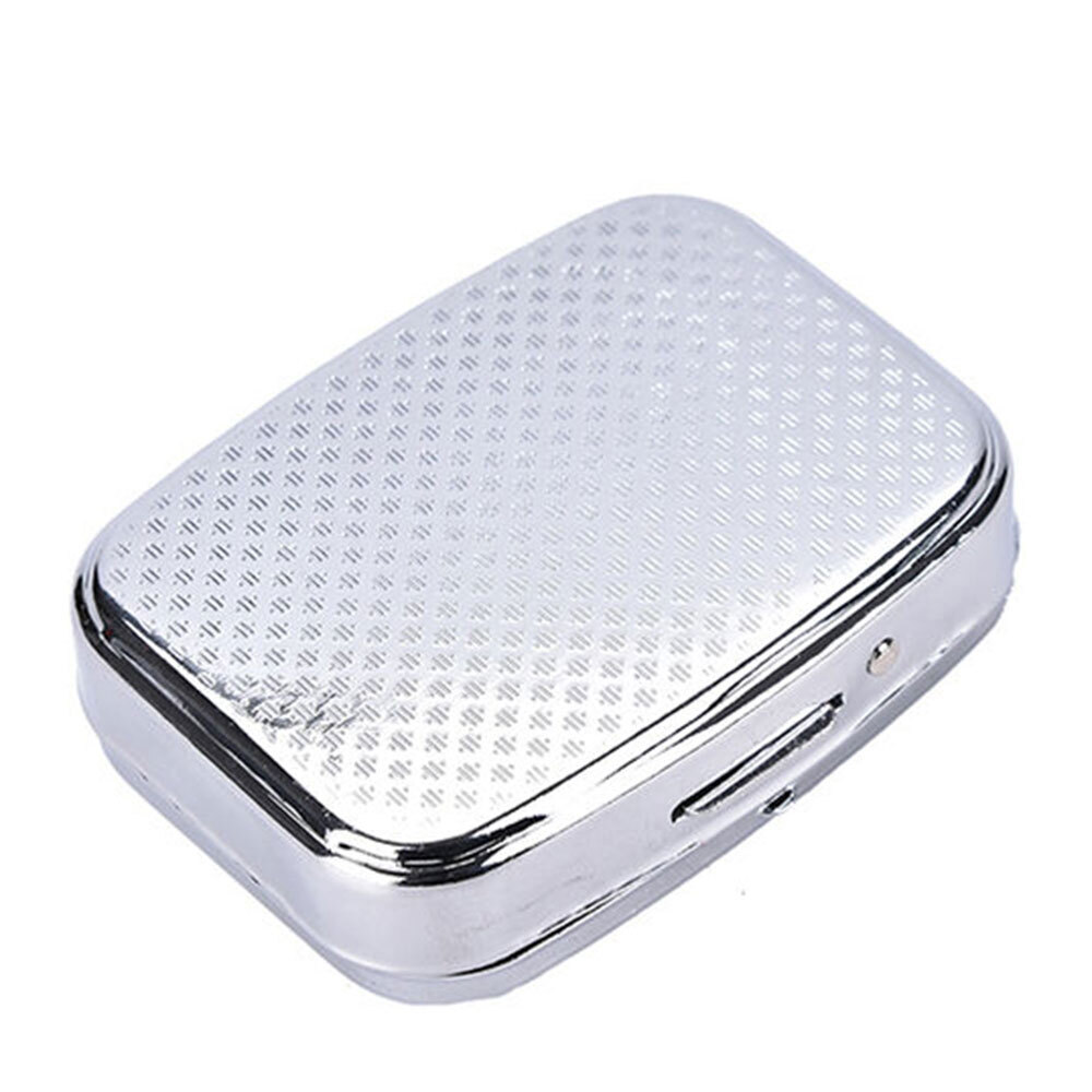 US 2Pcs Small Pill Box Medicine Organizer Portable Container Case Storage Holder