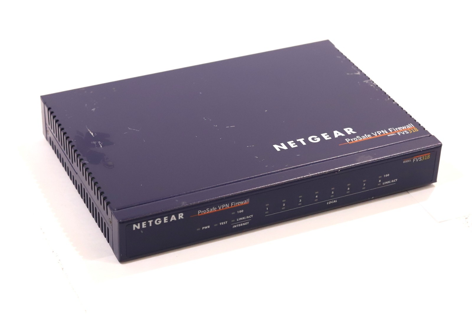 Netgear ProSafe FVS318 8-Port 10/100Mbps VPN Firewall Switch Tested Working