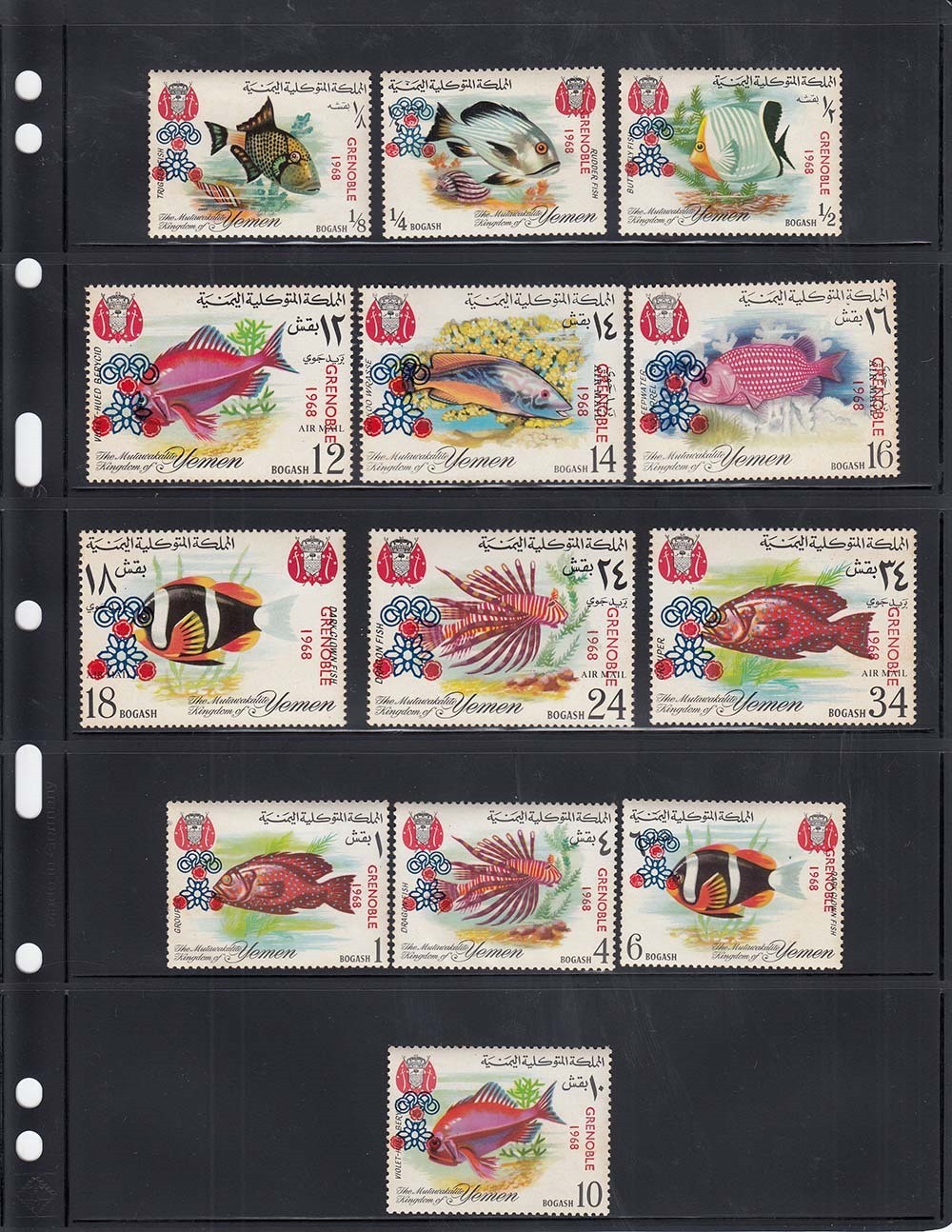 Lighthouse Vario 5S Stock Stamp Pages 5 Rows Professional Pack 25 Black 2 Sides