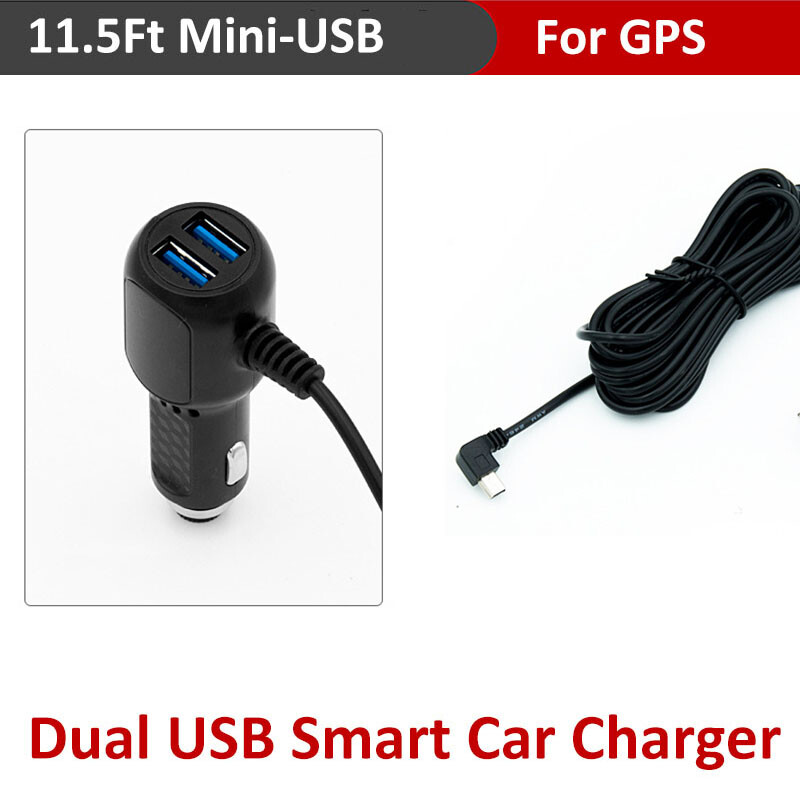 Car Charger Power Cord for Garmin Dezl 560 570 760lmt 770lmthd 785lmt Truck GPS