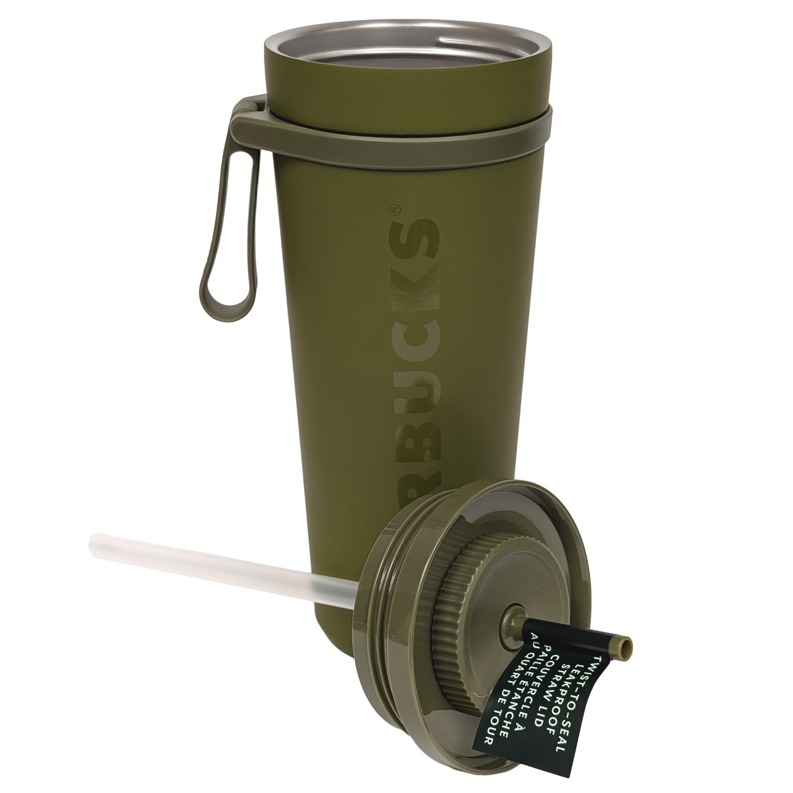 Starbucks Tumbler Vacuum Insulated Cup Leak-proof 24oz Venti Green Retail $32.99