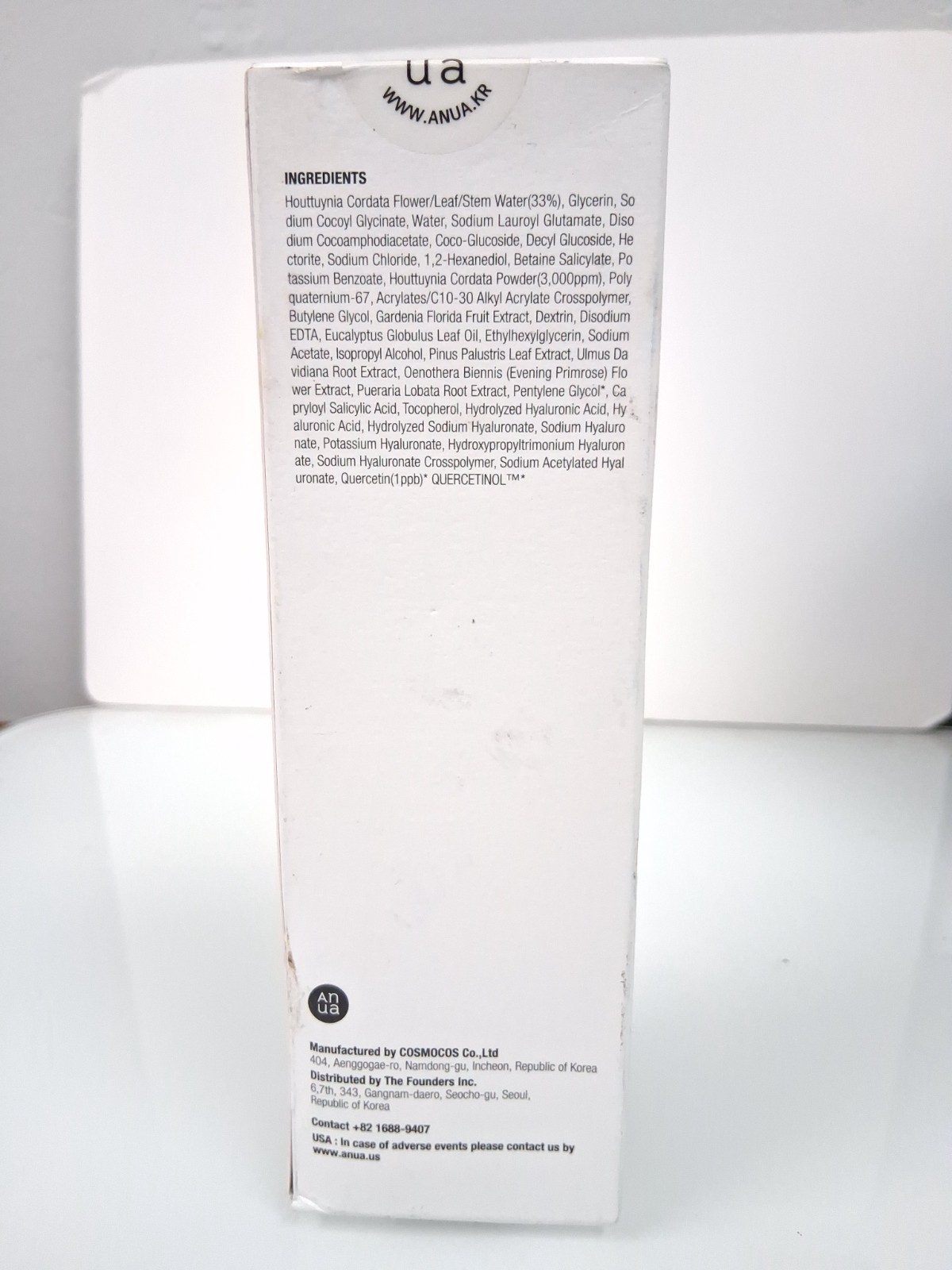 Anua Heartleaf + BHA Quercetinol Pore Deep Cleansing Foam 5.07 fl oz, Exp 12/26