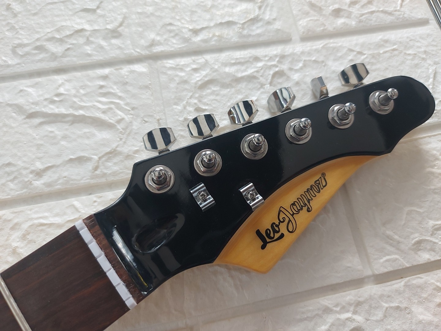 Right Handed S Type Strat 25.5" Scale Electric Guitar Neck with Tuners!