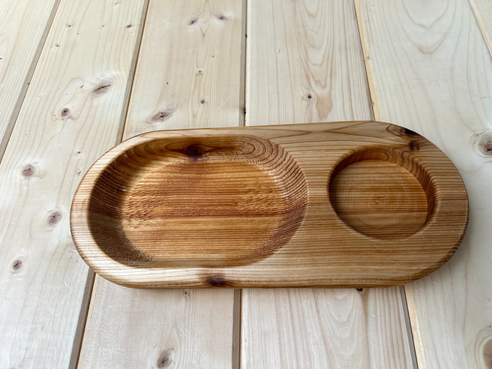 Sauna Snack Tray Wooden with Cup Holder/Beer or Kvas Holder/Handcrafted Sauna